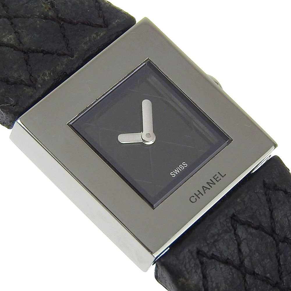 Chanel Chanel Chanel Matelasse Stainless Steel Watch Metal Quartz H0009 DUTY FREE for USA Size ONE SIZE - 3 Thumbnail