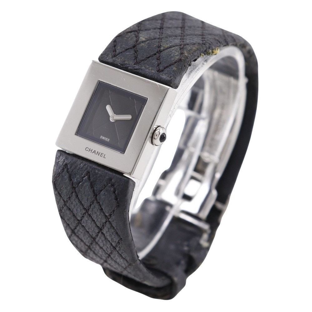 Chanel Chanel Chanel Matelasse Stainless Steel Watch Metal Quartz H0009 DUTY FREE for USA Size ONE SIZE - 2 Thumbnail