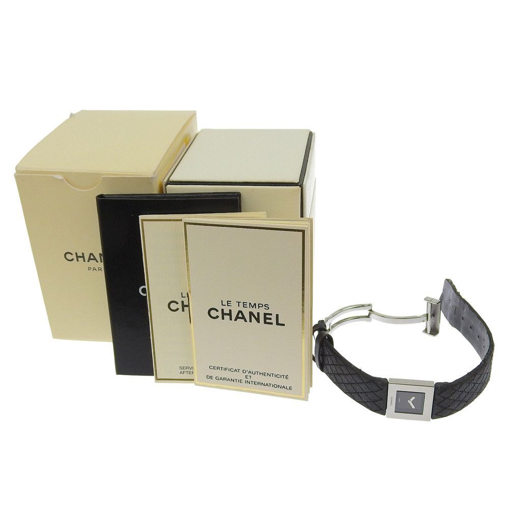 Chanel Chanel Chanel Matelasse Stainless Steel Watch Metal Quartz H0009 DUTY FREE for USA Size ONE SIZE - 11 Thumbnail