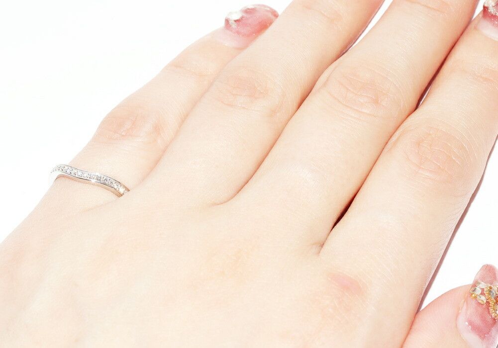 Cartier Cartier Cartier Ballerine Pt950 Diamond Ring Size 46 Precious Metal Ring B40930 DUTY FREE for USA Size ONE SIZE - 6 Thumbnail