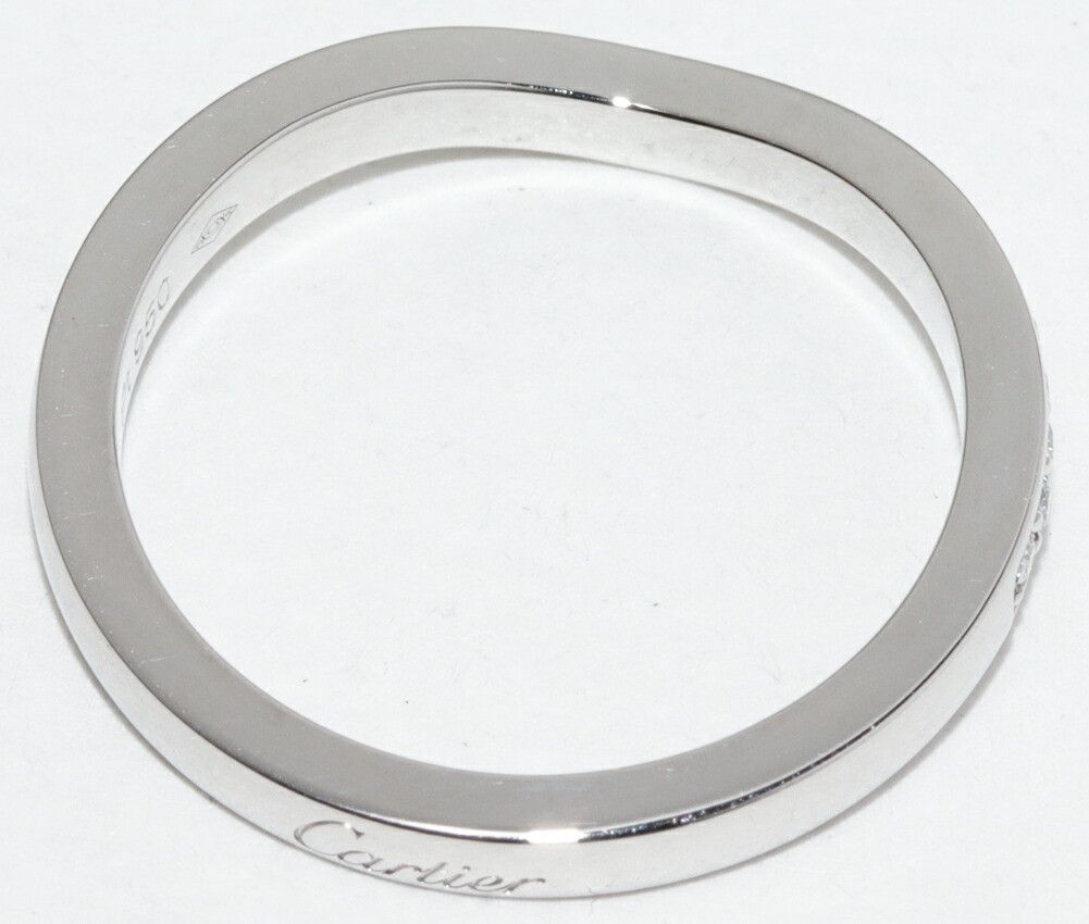 Cartier Cartier Cartier Ballerine Pt950 Diamond Ring Size 46 Precious Metal Ring B40930 DUTY FREE for USA Size ONE SIZE - 4 Thumbnail