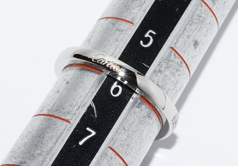 Cartier Cartier Cartier Ballerine Pt950 Diamond Ring Size 46 Precious Metal Ring B40930 DUTY FREE for USA Size ONE SIZE - 2 Thumbnail