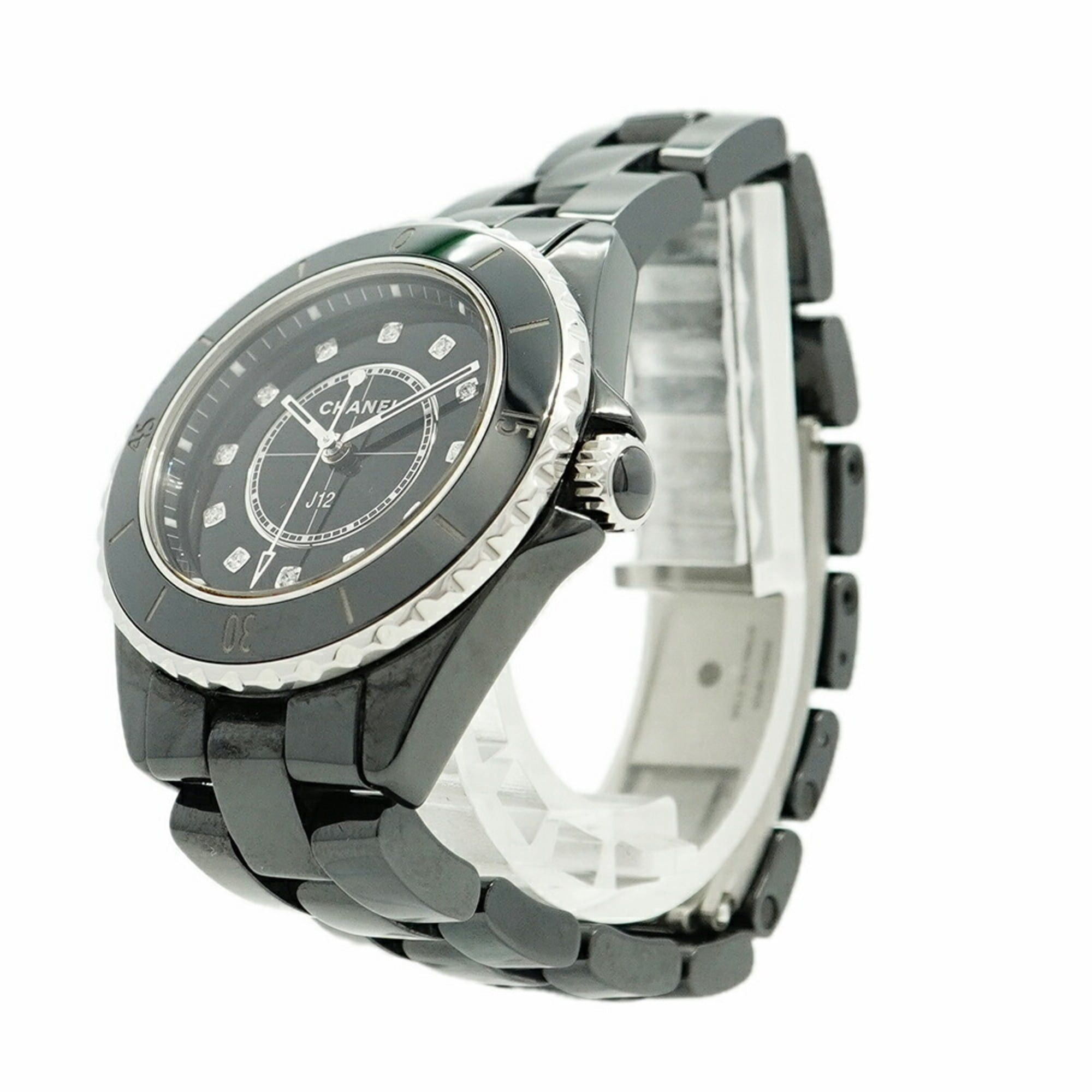 Chanel J12 H5701 Black Dial Women's Watch