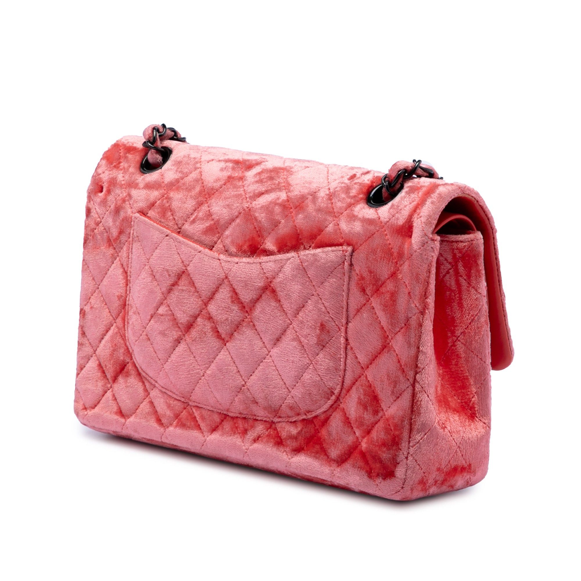 Chanel Medium Classic Velvet Double Flap Size ONE SIZE - 2 Thumbnail