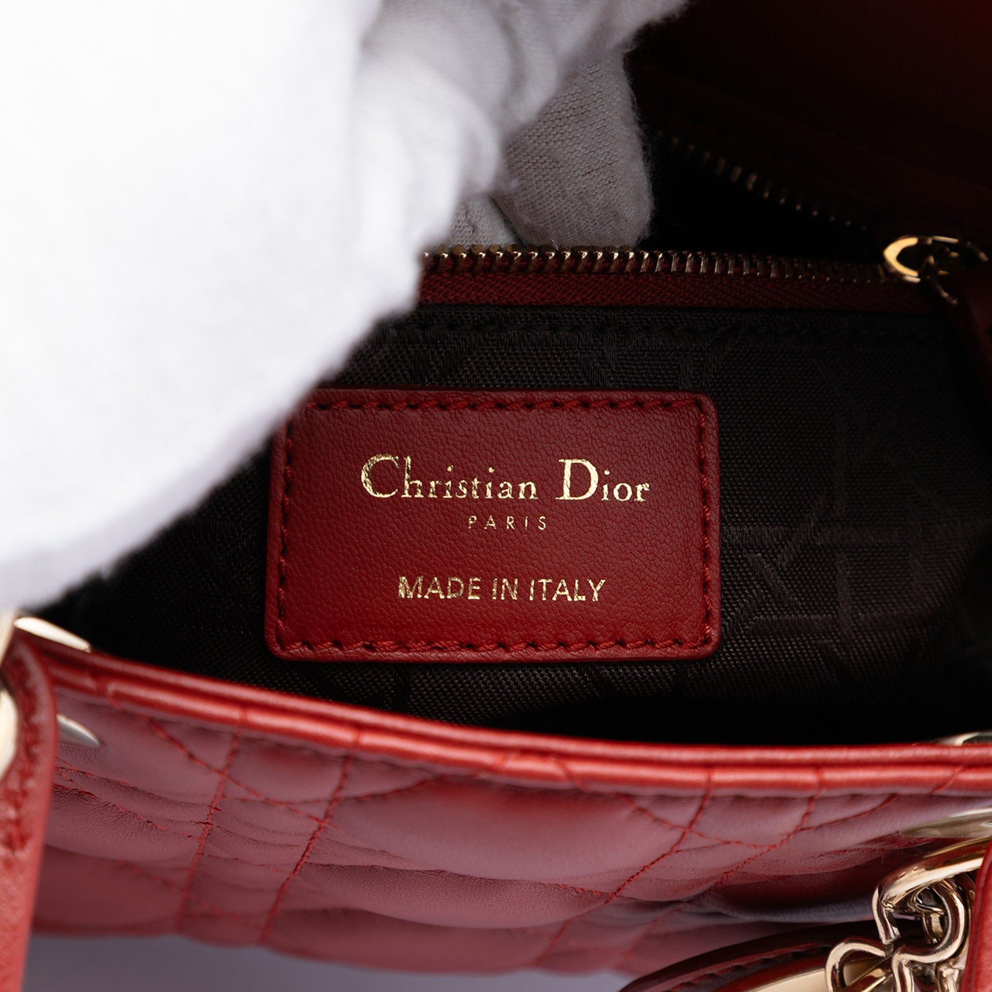 Dior Small Lambskin Cannage My ABCDior Lady Dior Size ONE SIZE - 5 Thumbnail