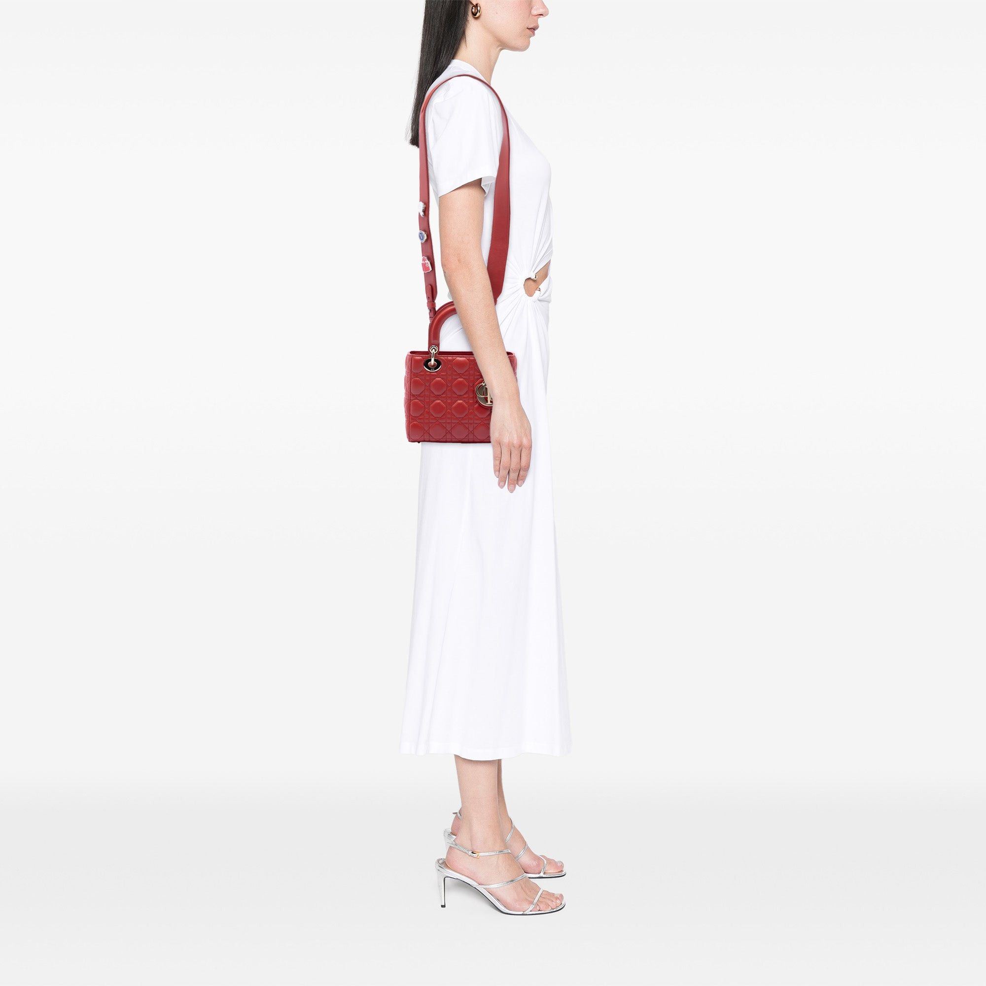 Dior Small Lambskin Cannage My ABCDior Lady Dior Size ONE SIZE - 7 Thumbnail