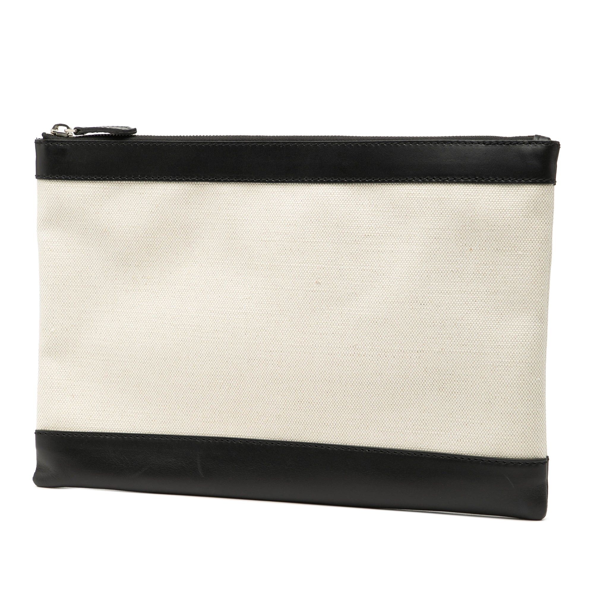 Balenciaga M Canvas Navy Clip Clutch Size ONE SIZE - 2 Thumbnail