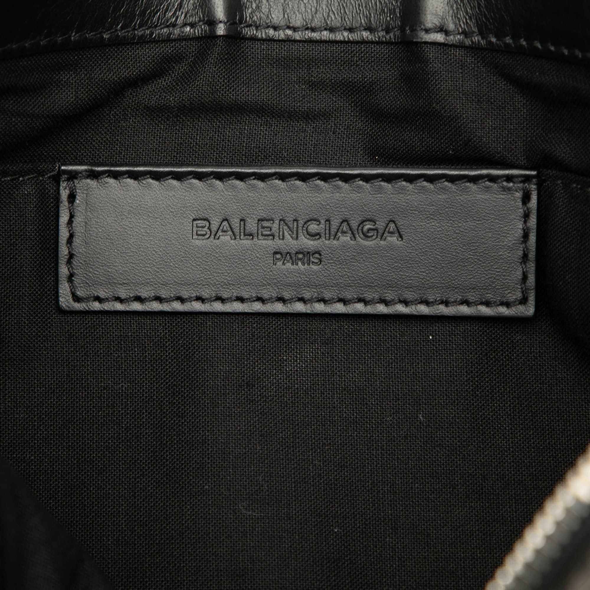 Balenciaga M Canvas Navy Clip Clutch Size ONE SIZE - 5 Thumbnail