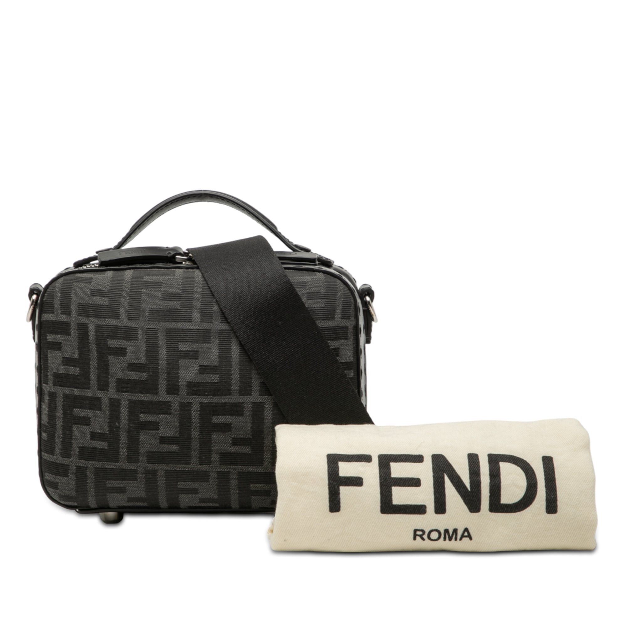 Fendi Mini Zucca Canvas Suitcase Bag Size ONE SIZE - 8 Thumbnail