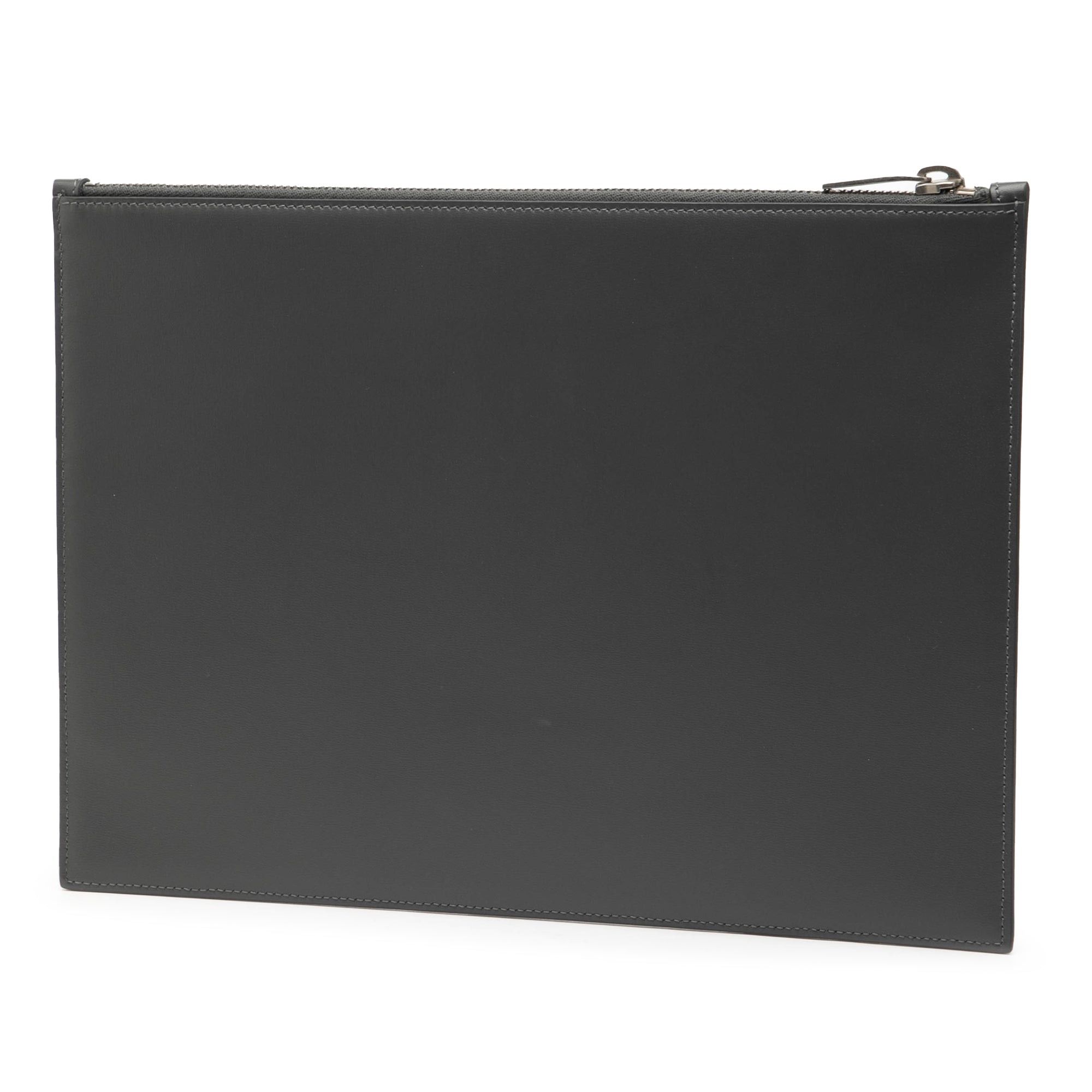 Saint Laurent Paris Leather Zip Clutch Size ONE SIZE - 2 Thumbnail