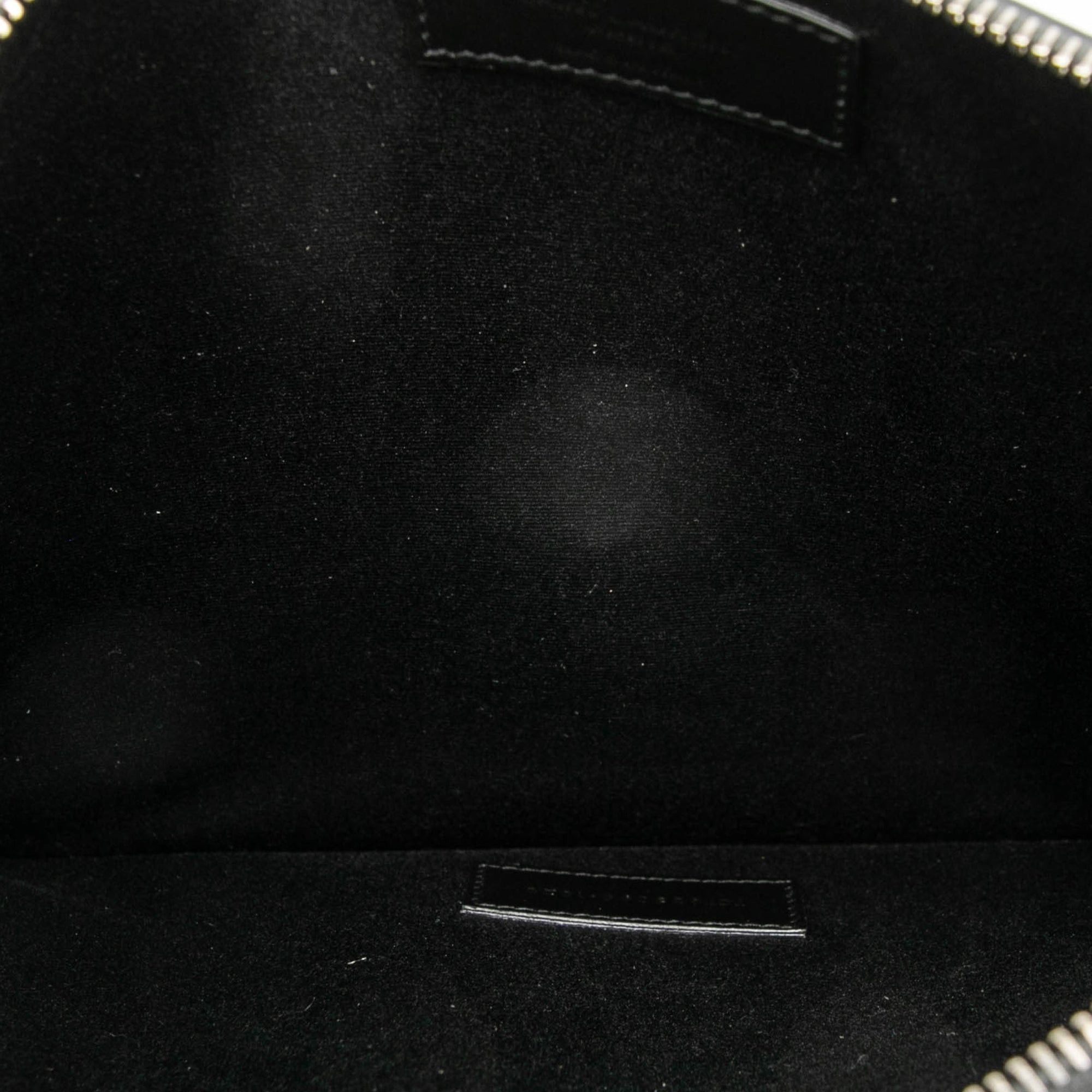 Saint Laurent Paris Leather Zip Clutch Size ONE SIZE - 4 Thumbnail