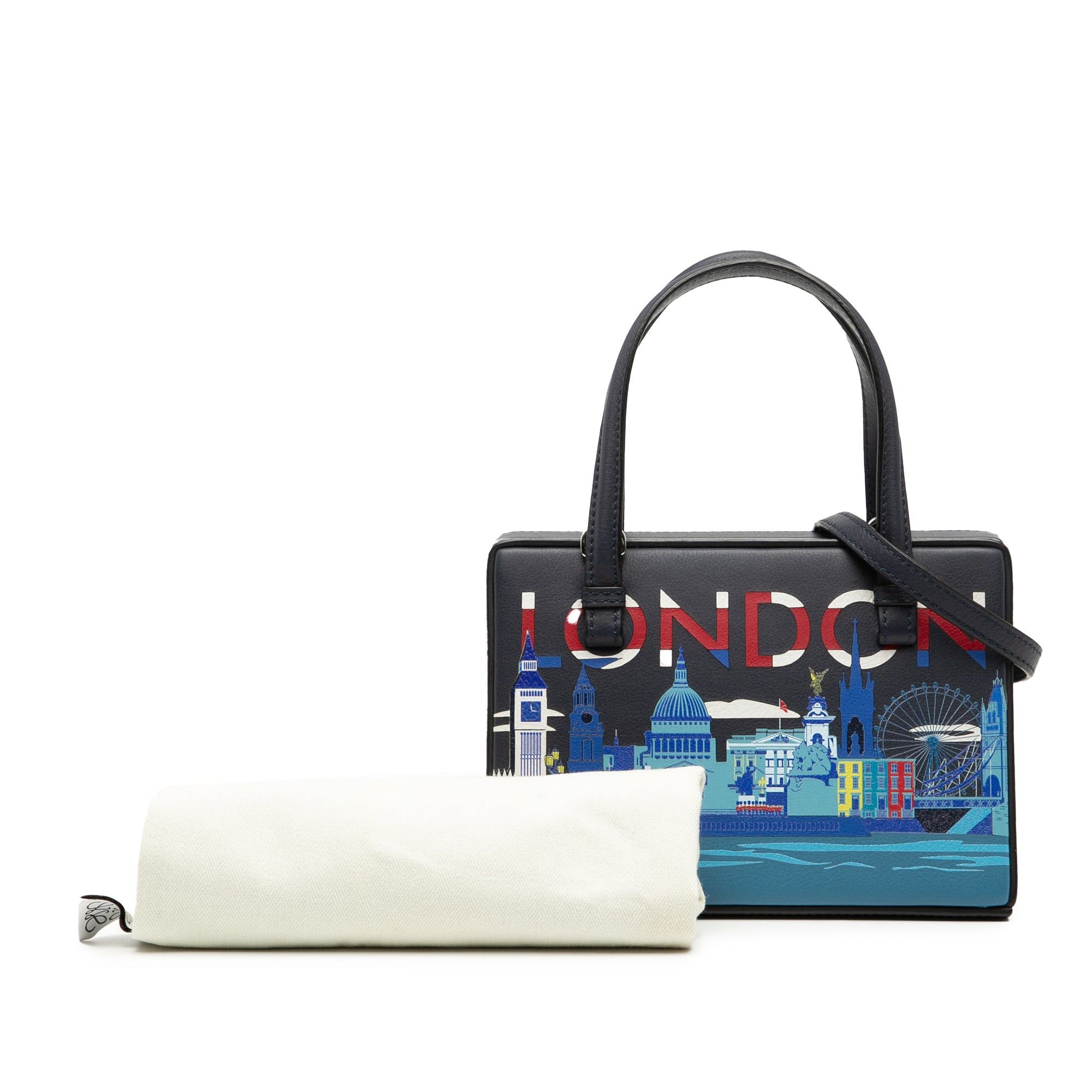 Loewe Small Leather London Postal Top Handle Bag Size ONE SIZE - 8 Thumbnail