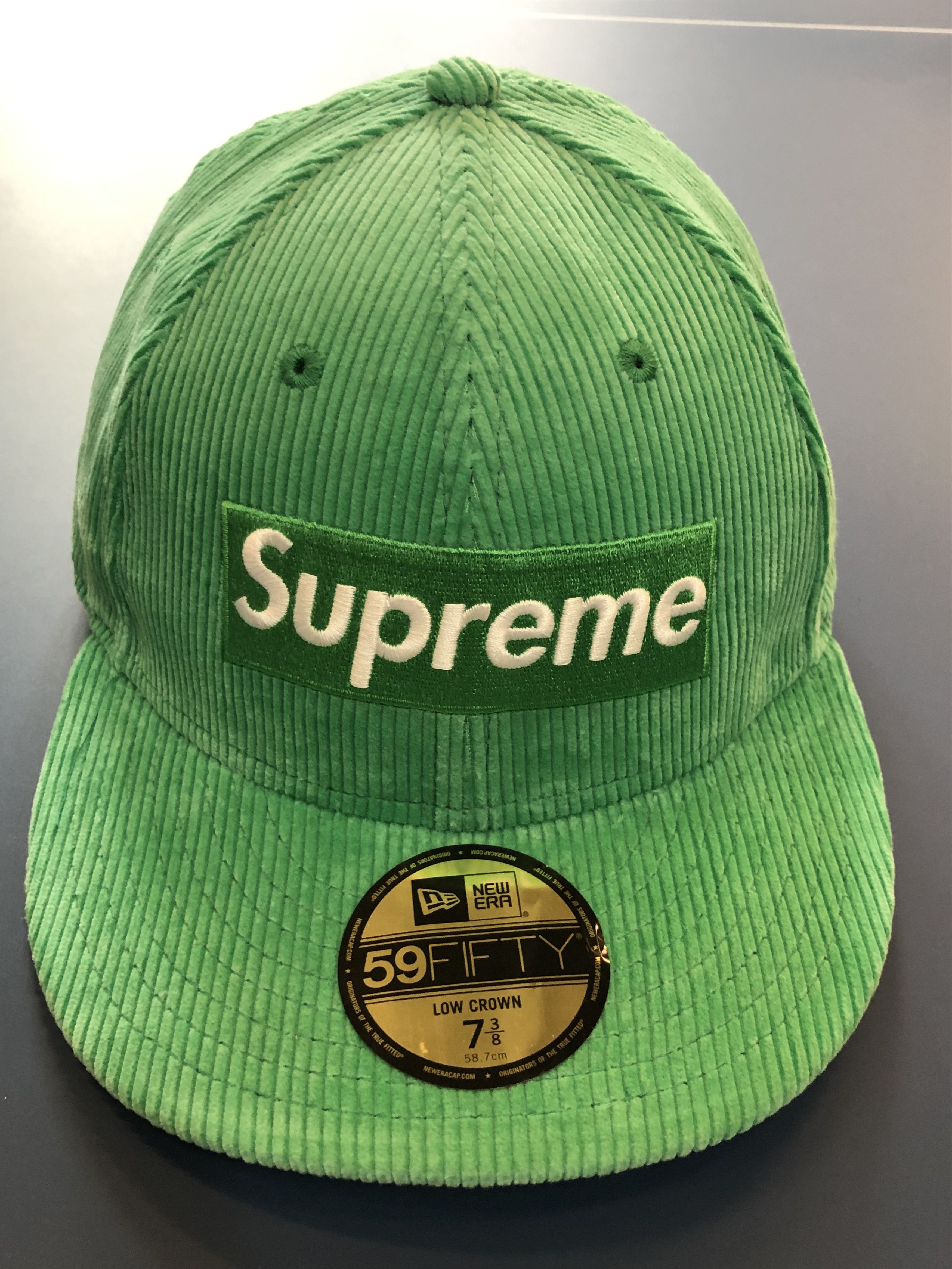 帽子 Supreme Leather visor newera Cap Supreme - Leather Visor New Era Cap - UG.SHAFT
