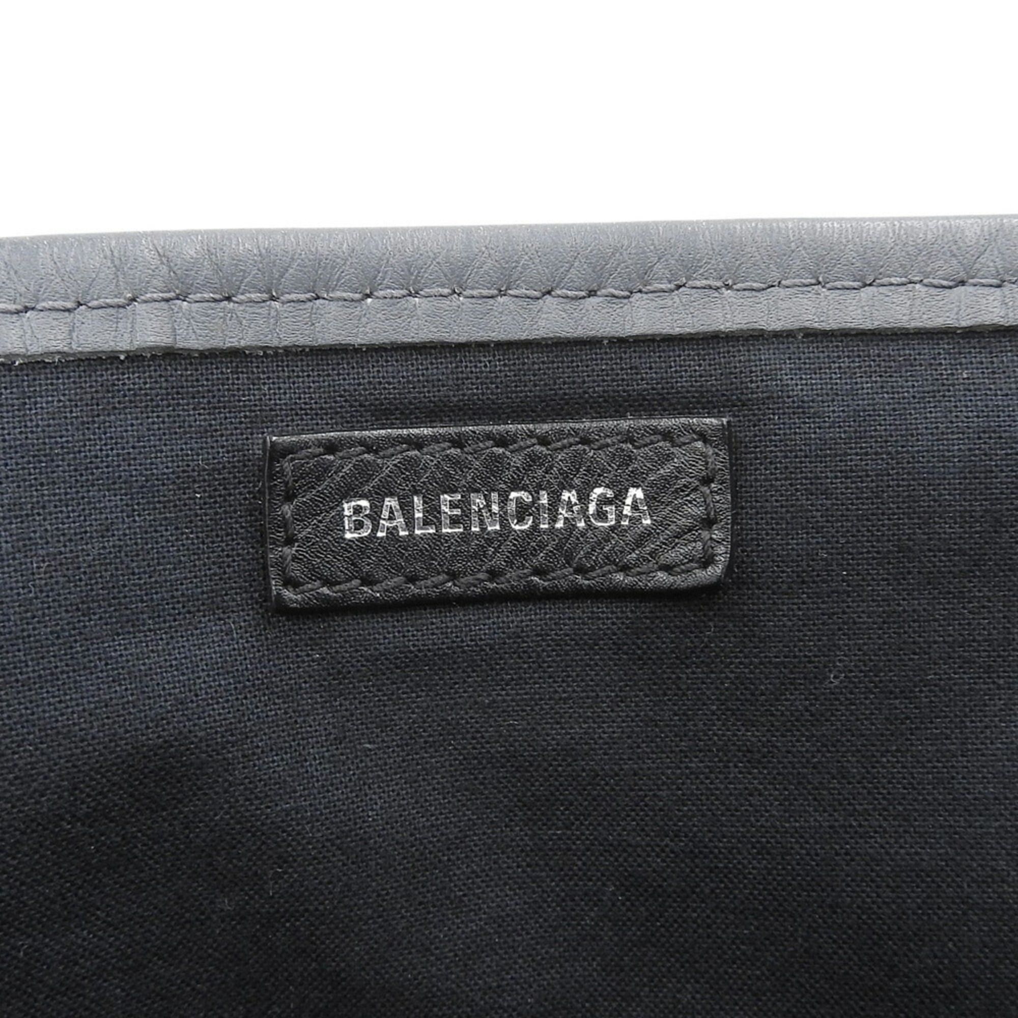 Balenciaga Balenciaga Navy Cabas S 339933 1381 V 002123 Hand Tote Bag Canvas Leather White Gray Size ONE SIZE - 10 Thumbnail