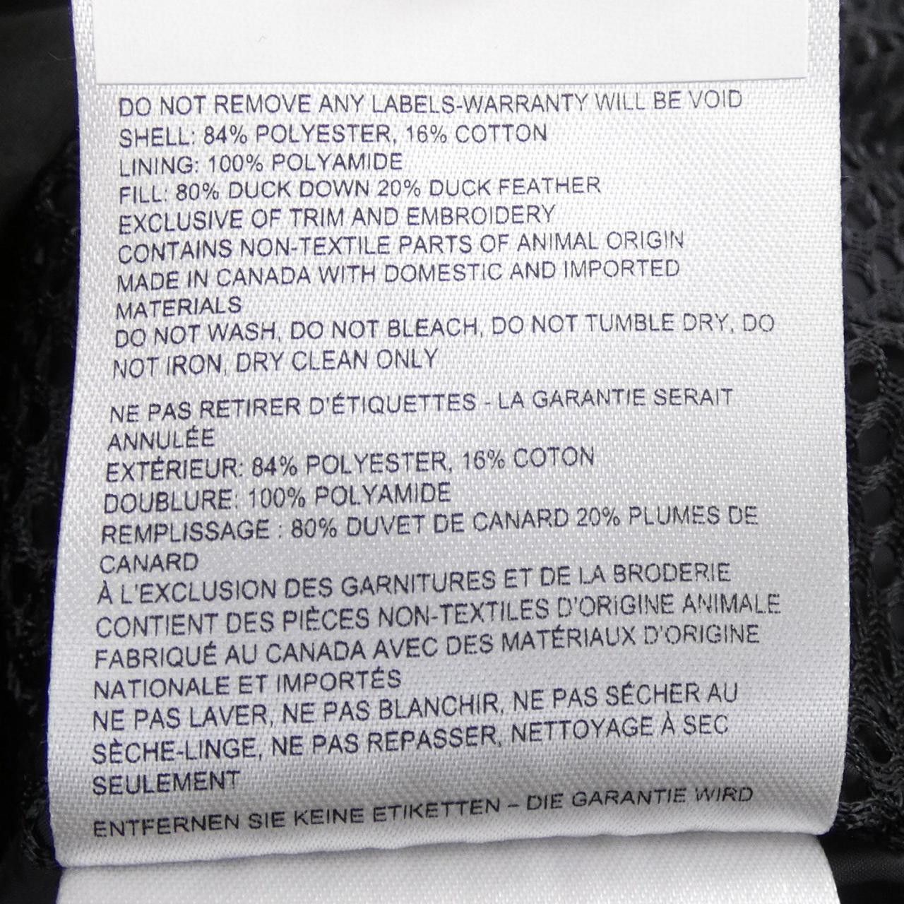 Canada Goose Canada Goose Canada Goose Langford Down Coat Textile Outerwear 2052MB DUTY FREE for USA Size ONE SIZE - 3 Thumbnail