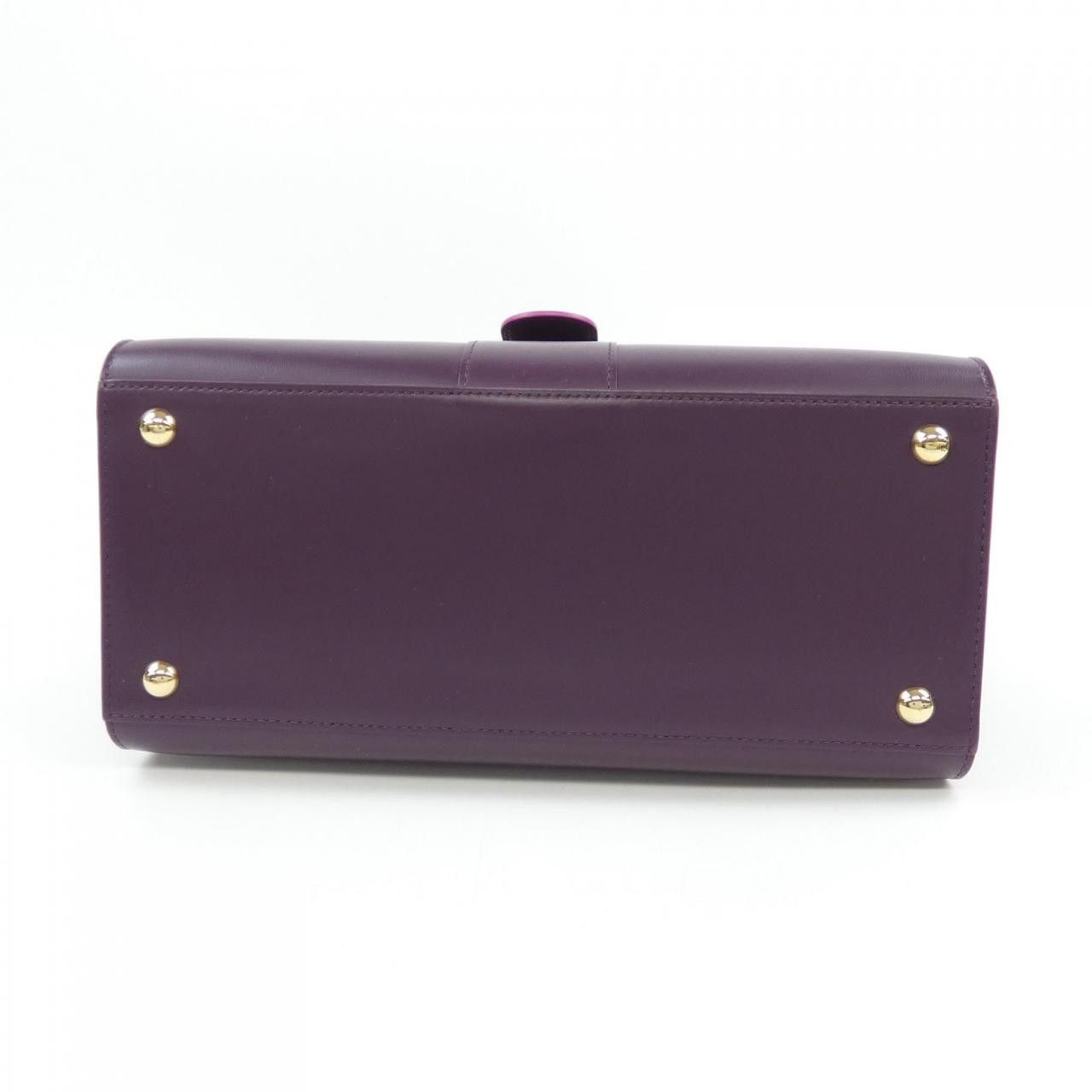 Delvaux Delvaux Delvaux Brillant Box Calf Bag Leather Handbag AA0060AAM DUTY FREE for USA Size ONE SIZE - 4 Thumbnail
