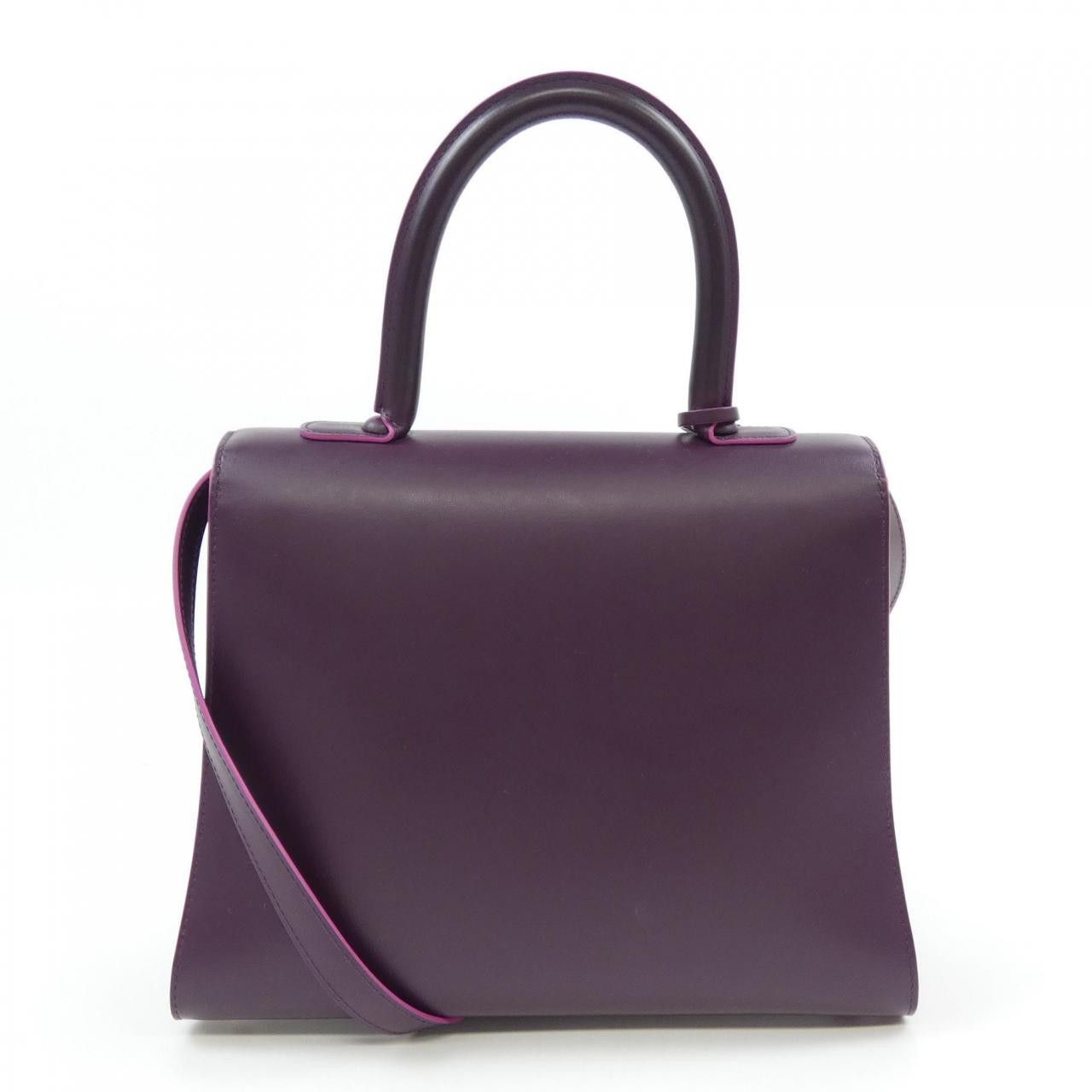 Delvaux Delvaux Delvaux Brillant Box Calf Bag Leather Handbag AA0060AAM DUTY FREE for USA Size ONE SIZE - 3 Thumbnail