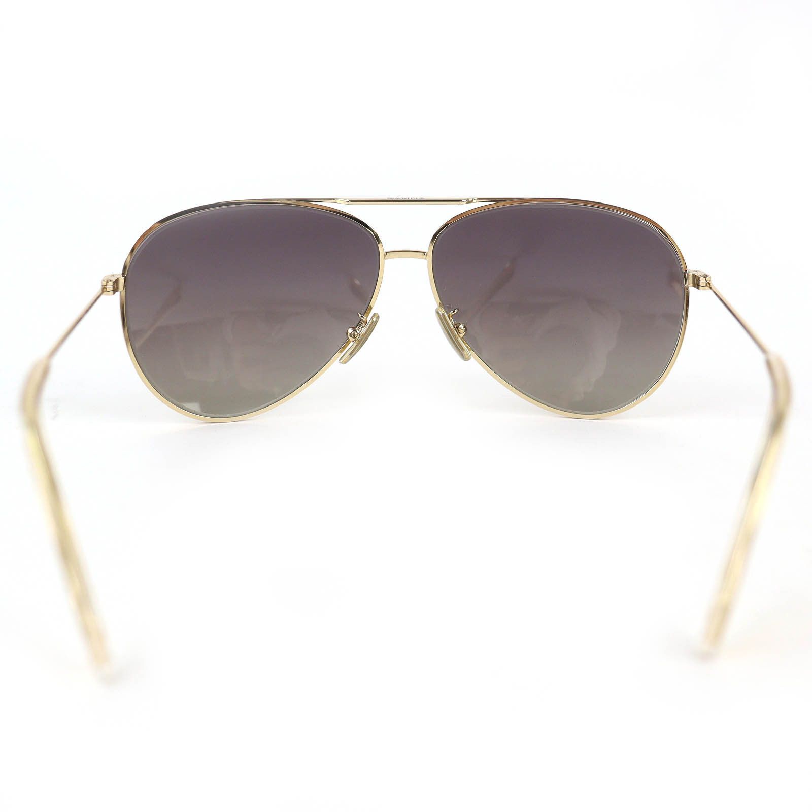 Celine Celine CELINE Two Bridges Teardrop Sunglasses Textile Sunglasses CL40062U DUTY FREE for USA Size ONE SIZE - 6 Thumbnail