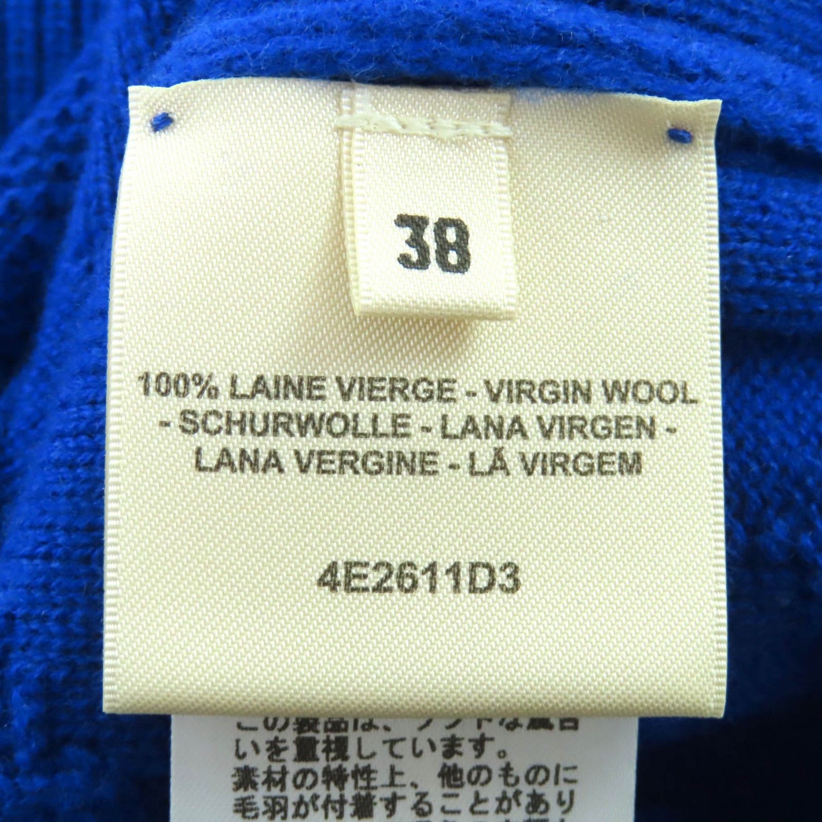 Hermes Hermes Hermès H motif Wool Knitwear Textile Tops DUTY FREE for USA Size ONE SIZE - 7 Thumbnail