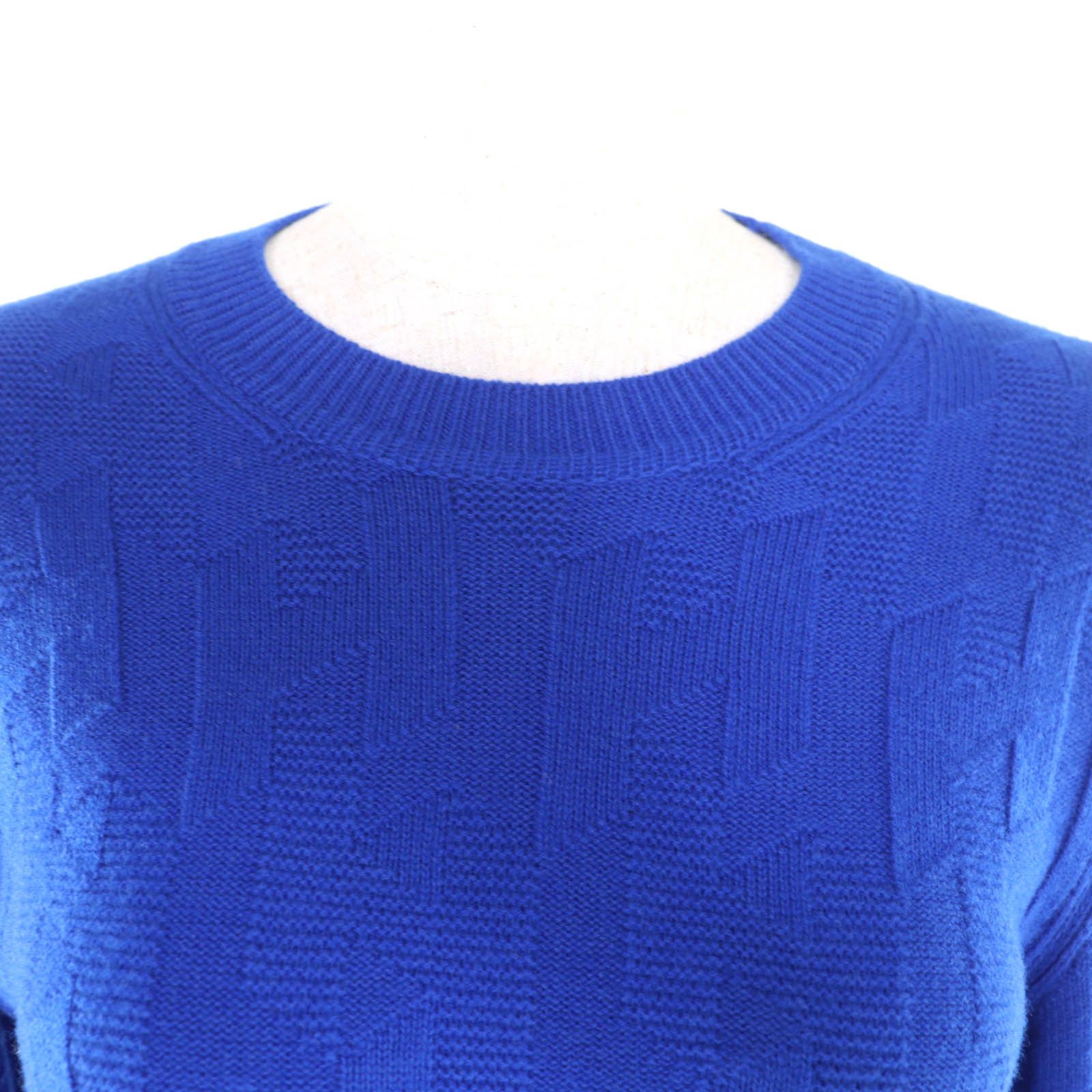 Hermes Hermes Hermès H motif Wool Knitwear Textile Tops DUTY FREE for USA Size ONE SIZE - 4 Thumbnail