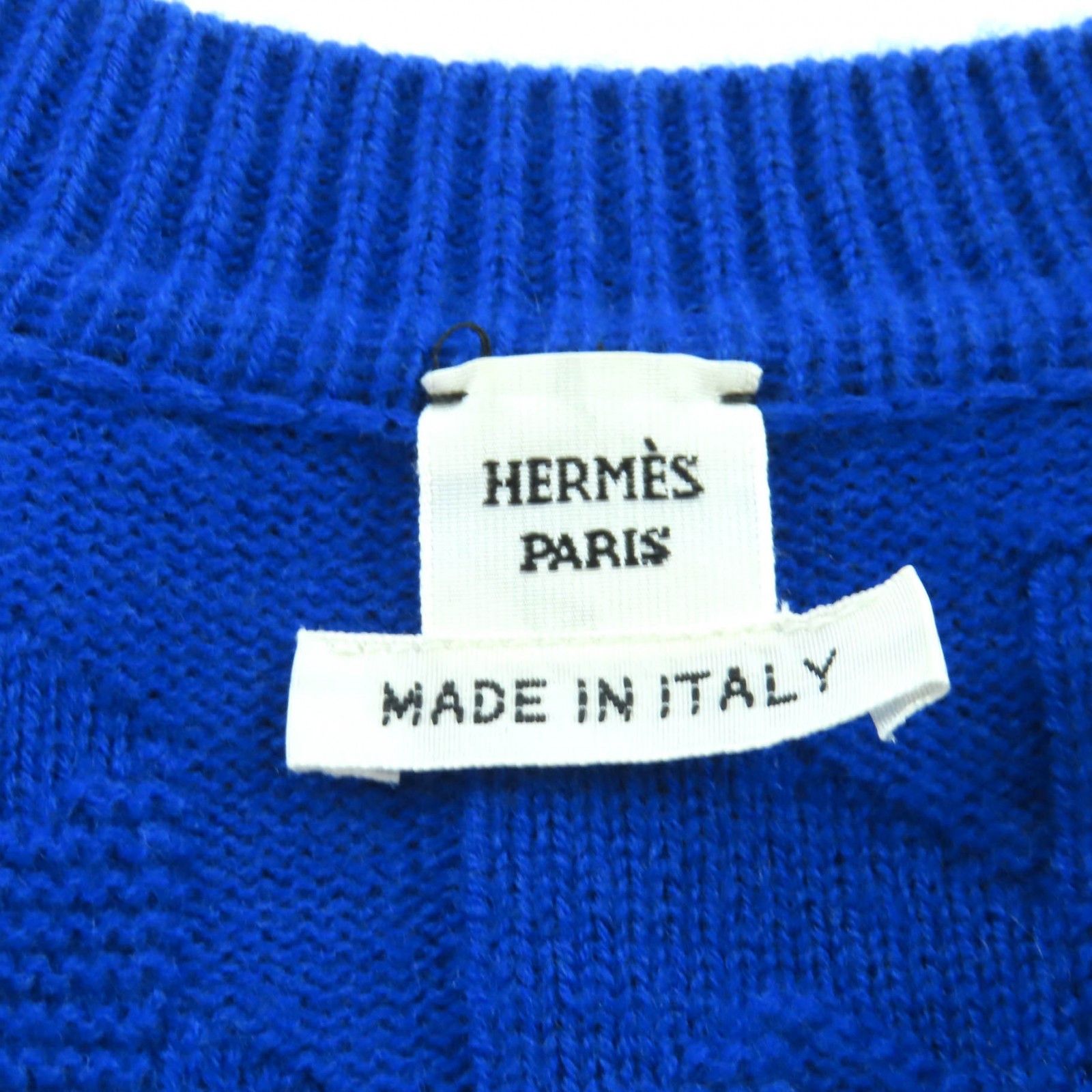 Hermes Hermes Hermès H motif Wool Knitwear Textile Tops DUTY FREE for USA Size ONE SIZE - 6 Thumbnail