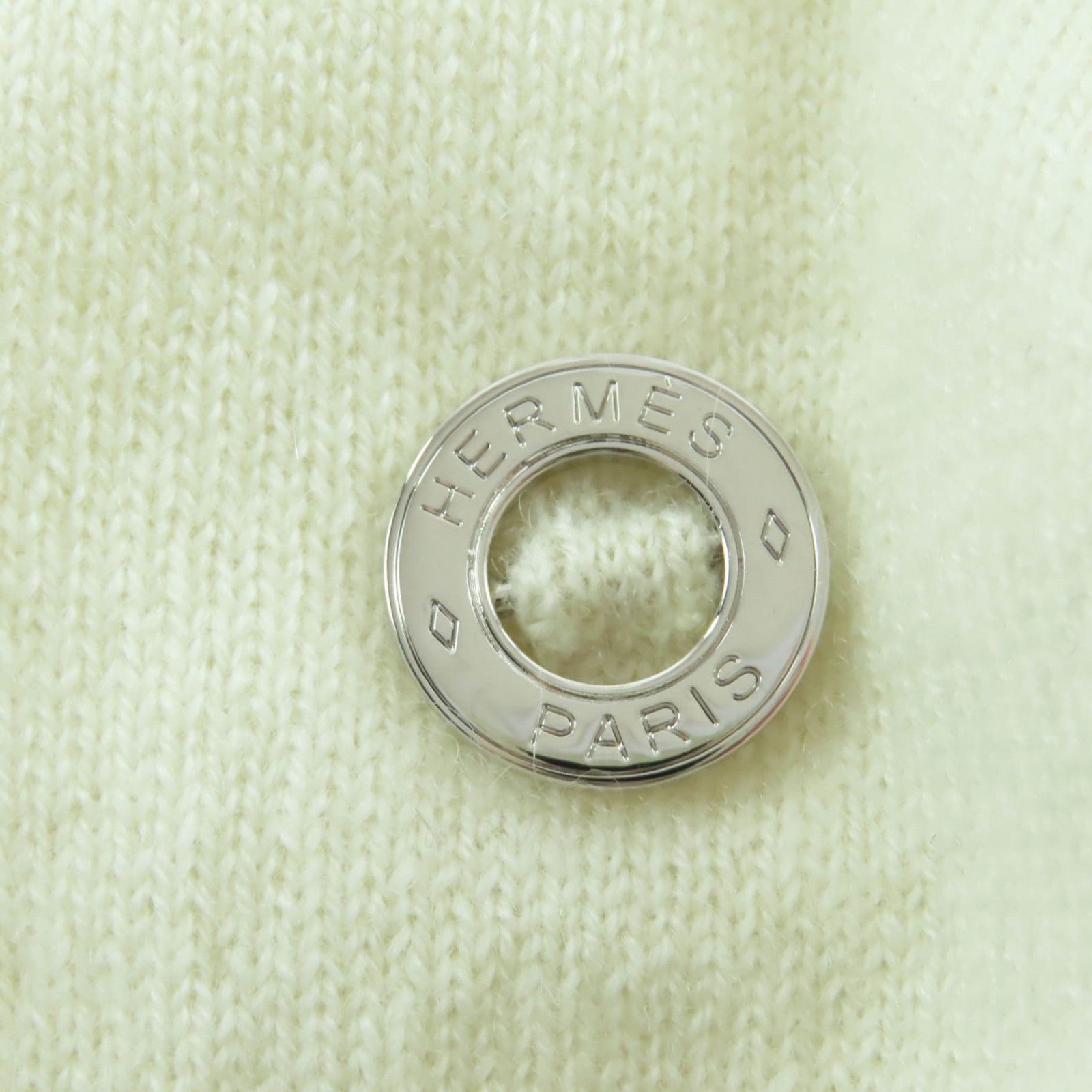 Hermes Hermes Hermes Cashmere Knit 40 Textile Tops DUTY FREE for USA Size ONE SIZE - 5 Thumbnail