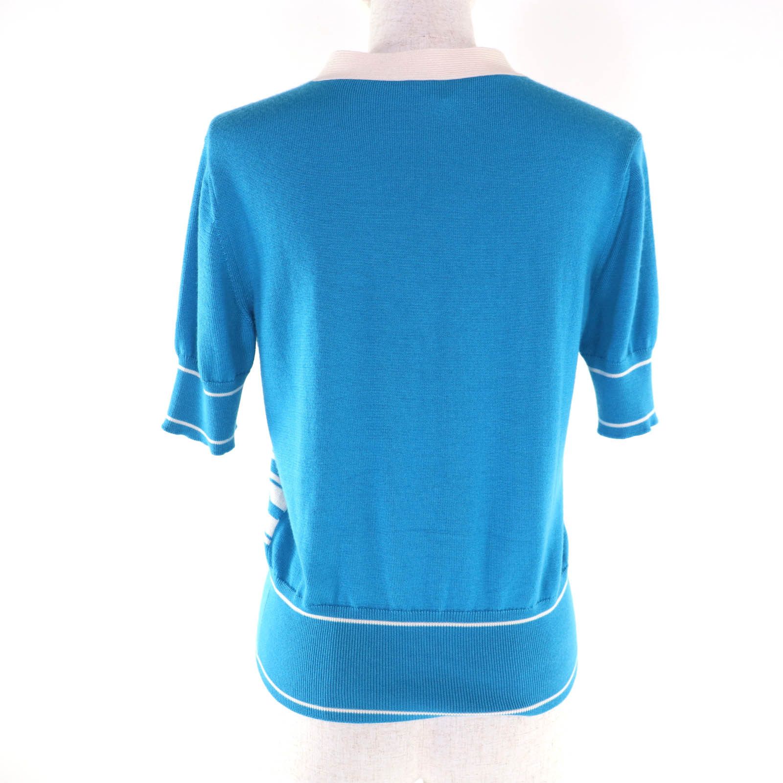 Hermes Hermes Hermès 38 Cashmere Silk Cardigan Textile Tops DUTY FREE for USA Size ONE SIZE - 3 Thumbnail