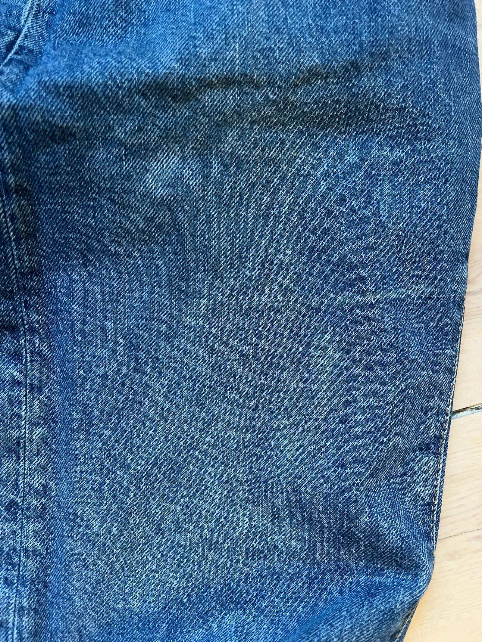 Acne Studios Acne Studios 1997 datk blue trash, Blå konst Jeans Size 27" / US 4 / IT 40 - 5 Thumbnail