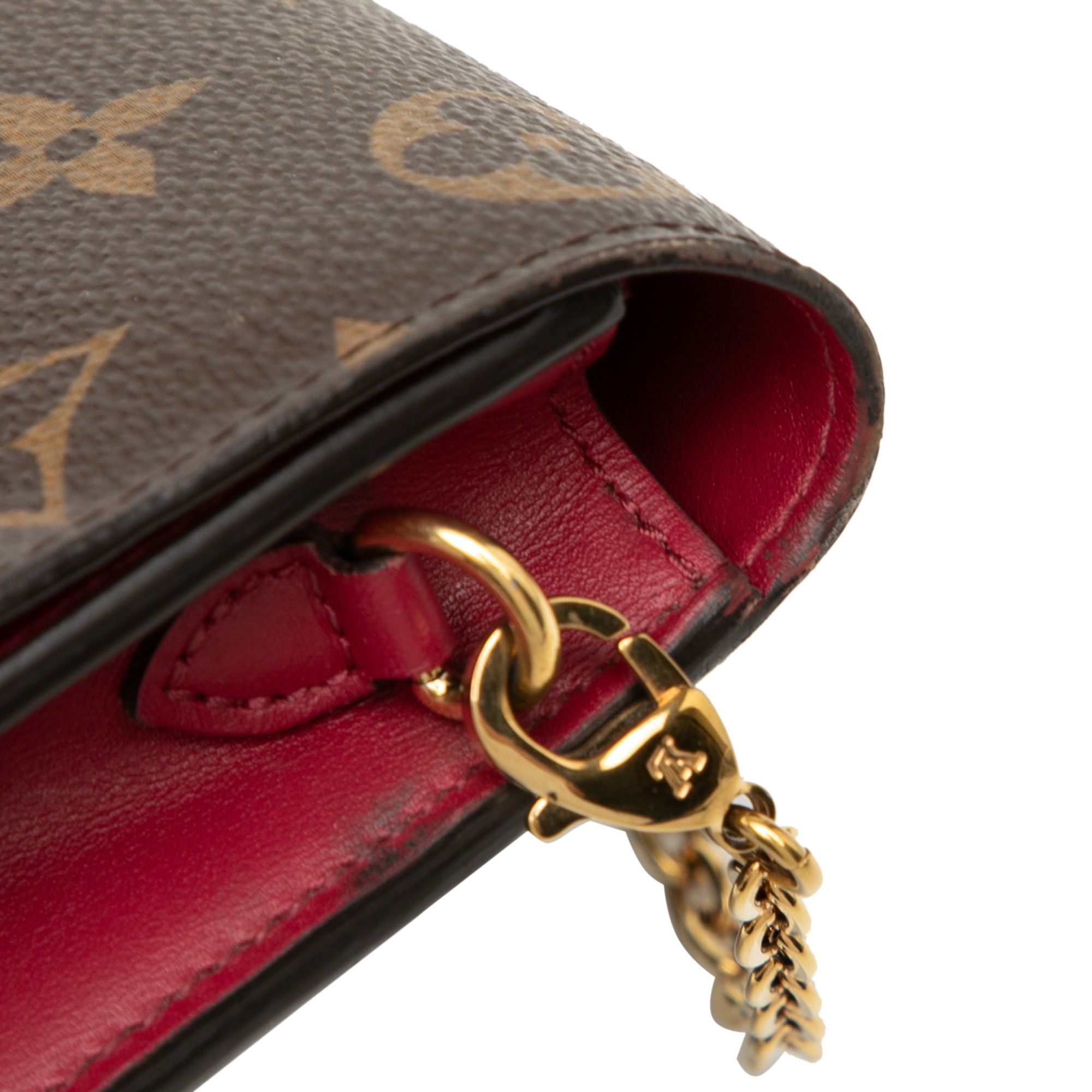 Louis Vuitton Louis Vuitton Monogram Flore Wallet On Chain Size ONE SIZE - 7 Thumbnail