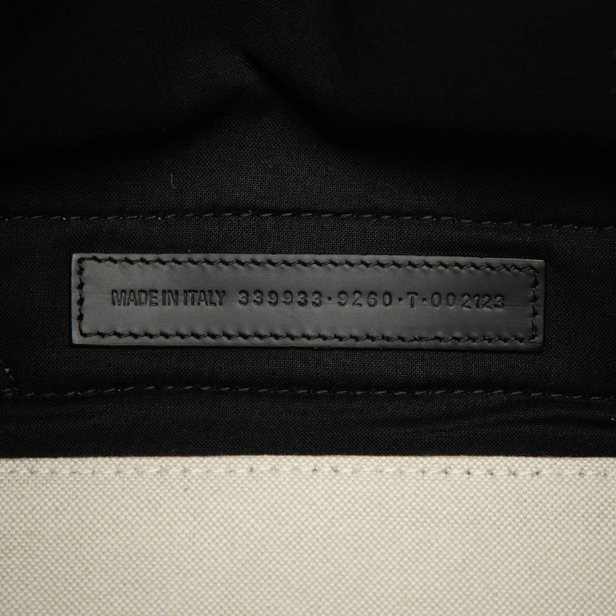 Balenciaga Canvas Navy Cabas Tote S Size ONE SIZE - 6 Thumbnail
