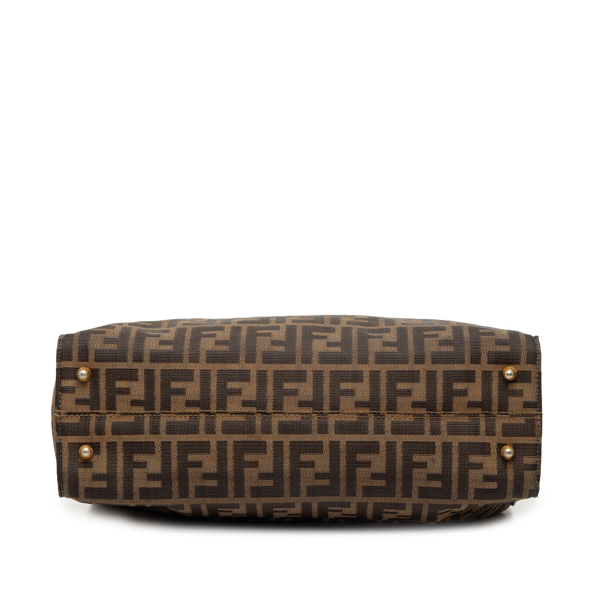 Fendi Zucca Canvas Twins Tote Size ONE SIZE - 3 Thumbnail