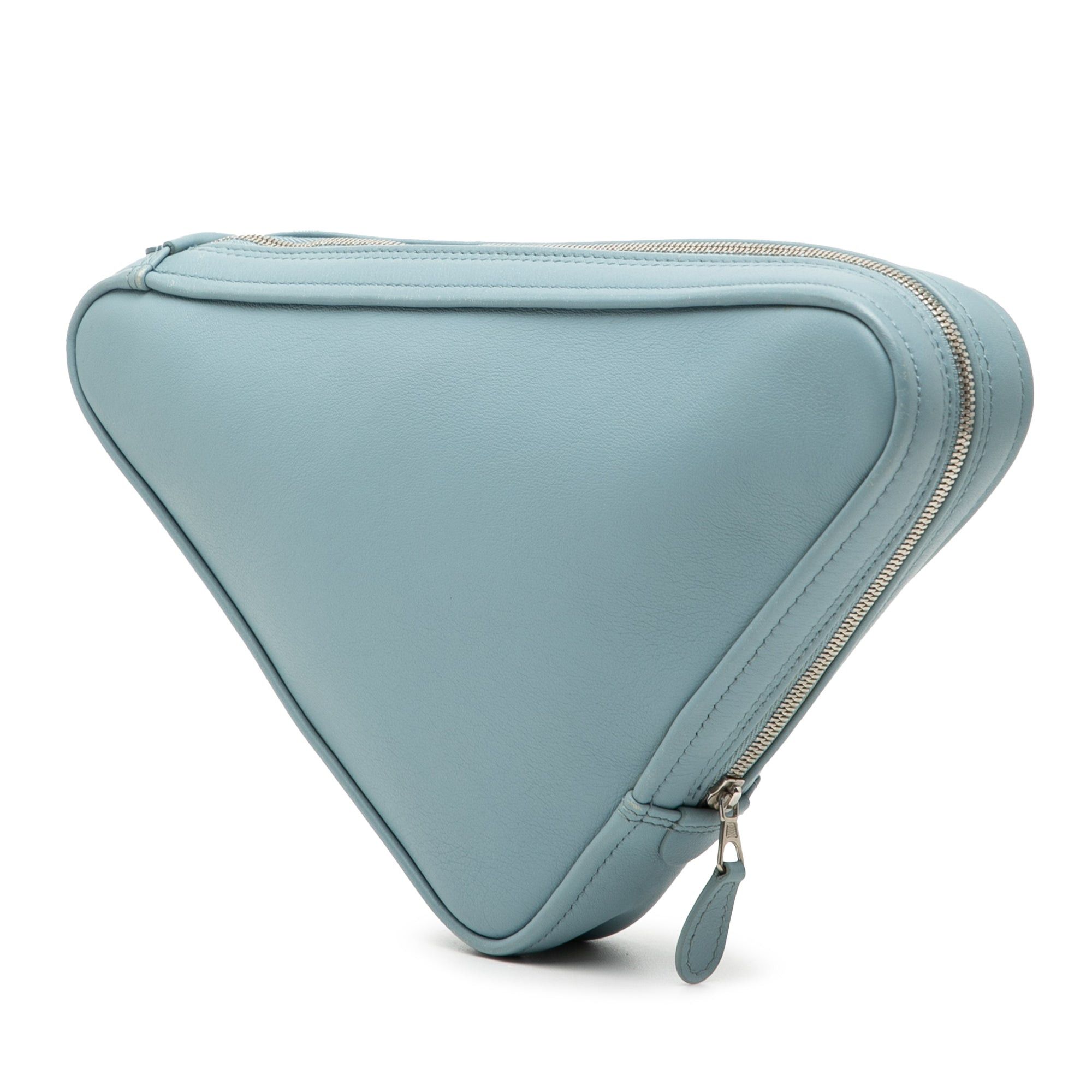 Balenciaga Medium Leather Triangle Clutch Size ONE SIZE - 2 Thumbnail