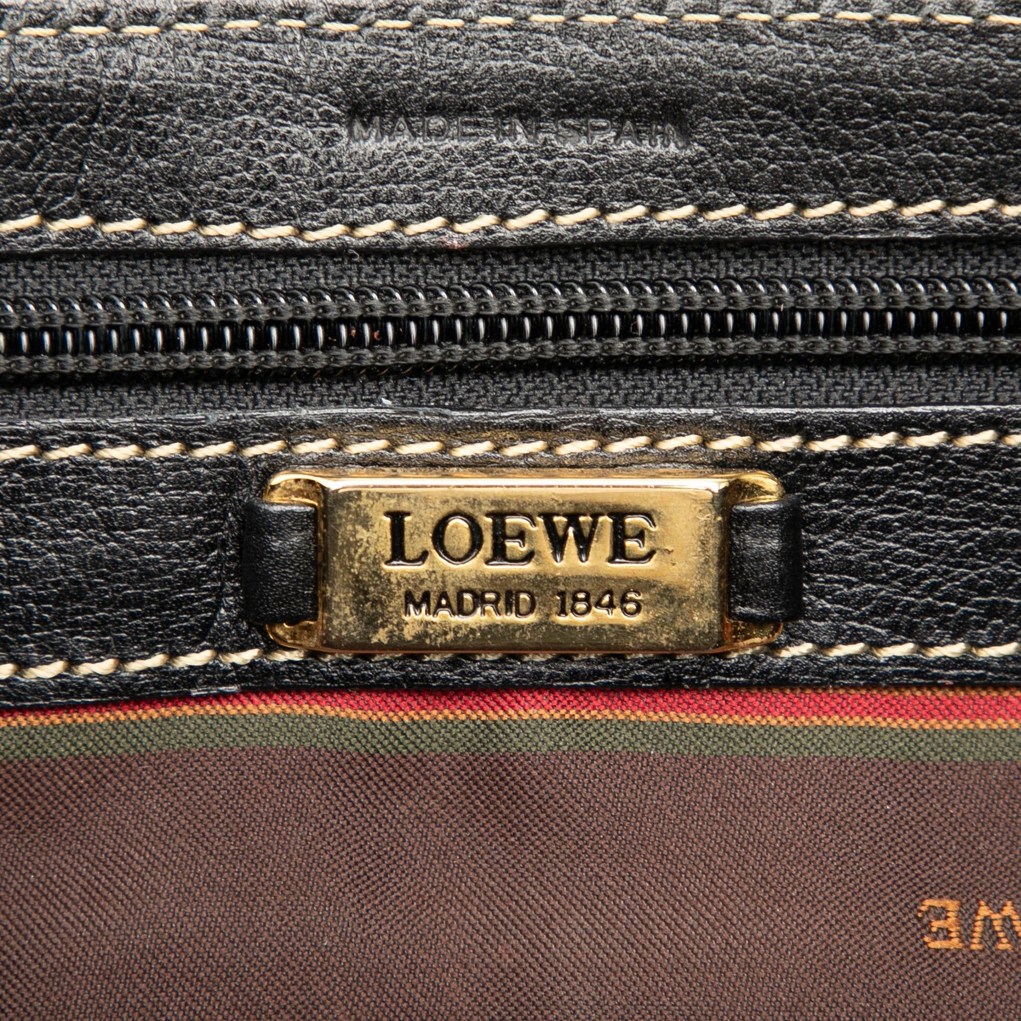 Loewe Leather Velazquez Twist Satchel Size ONE SIZE - 5 Thumbnail