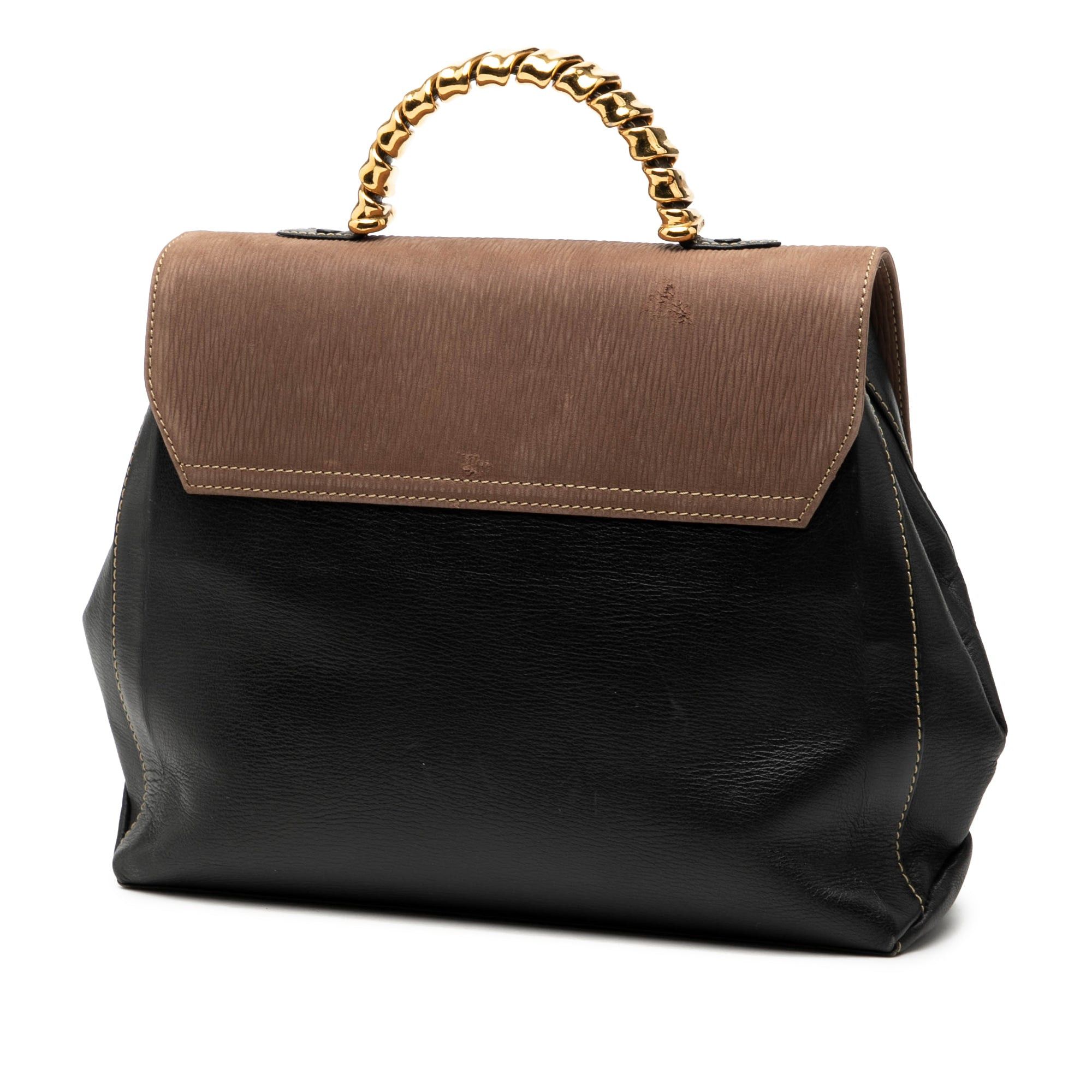 Loewe Leather Velazquez Twist Satchel Size ONE SIZE - 2 Thumbnail