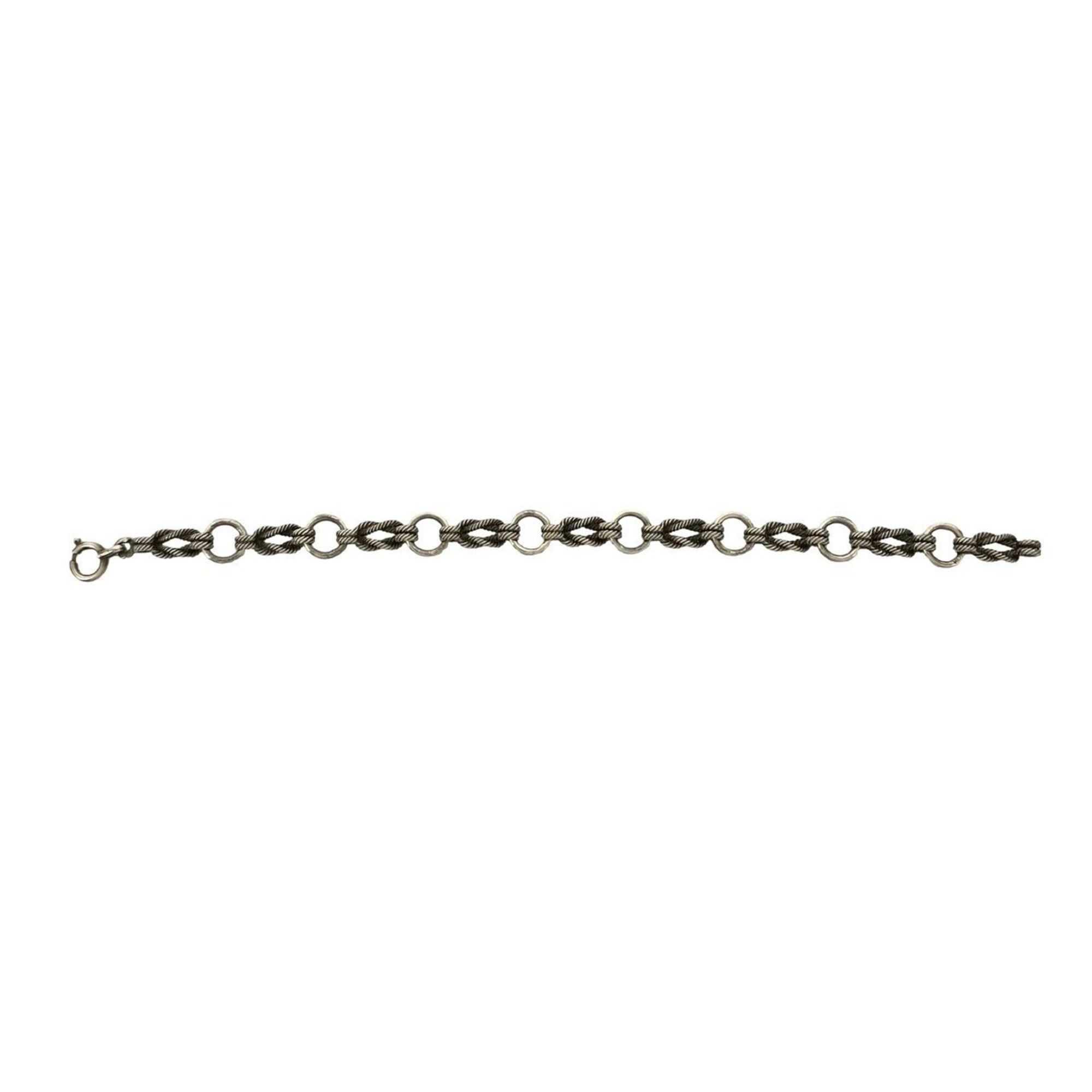 Hermes HERMES Audienne Silver 925 Chain Bracelet/Bangle for Men and Women, 482-2 Size ONE SIZE - 5 Thumbnail