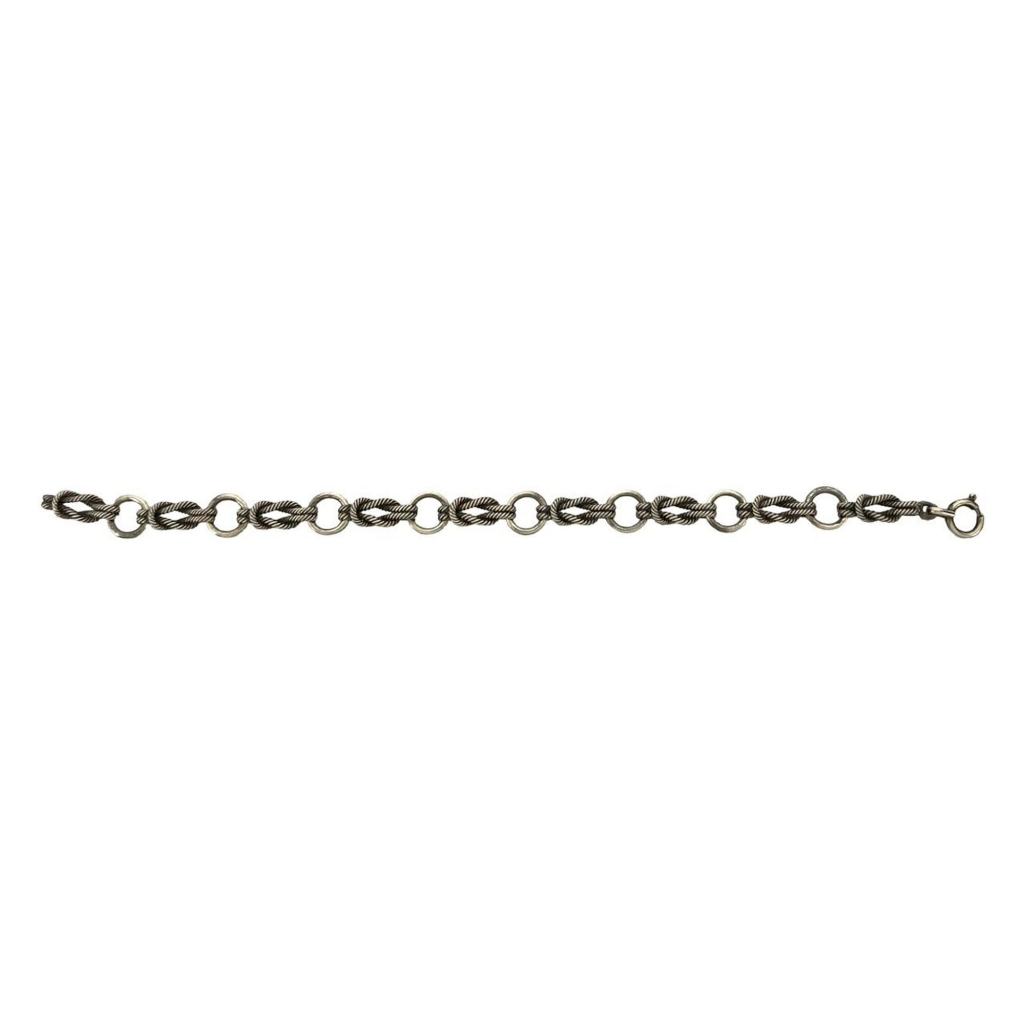 Hermes HERMES Audienne Silver 925 Chain Bracelet/Bangle for Men and Women, 482-2 Size ONE SIZE - 6 Thumbnail