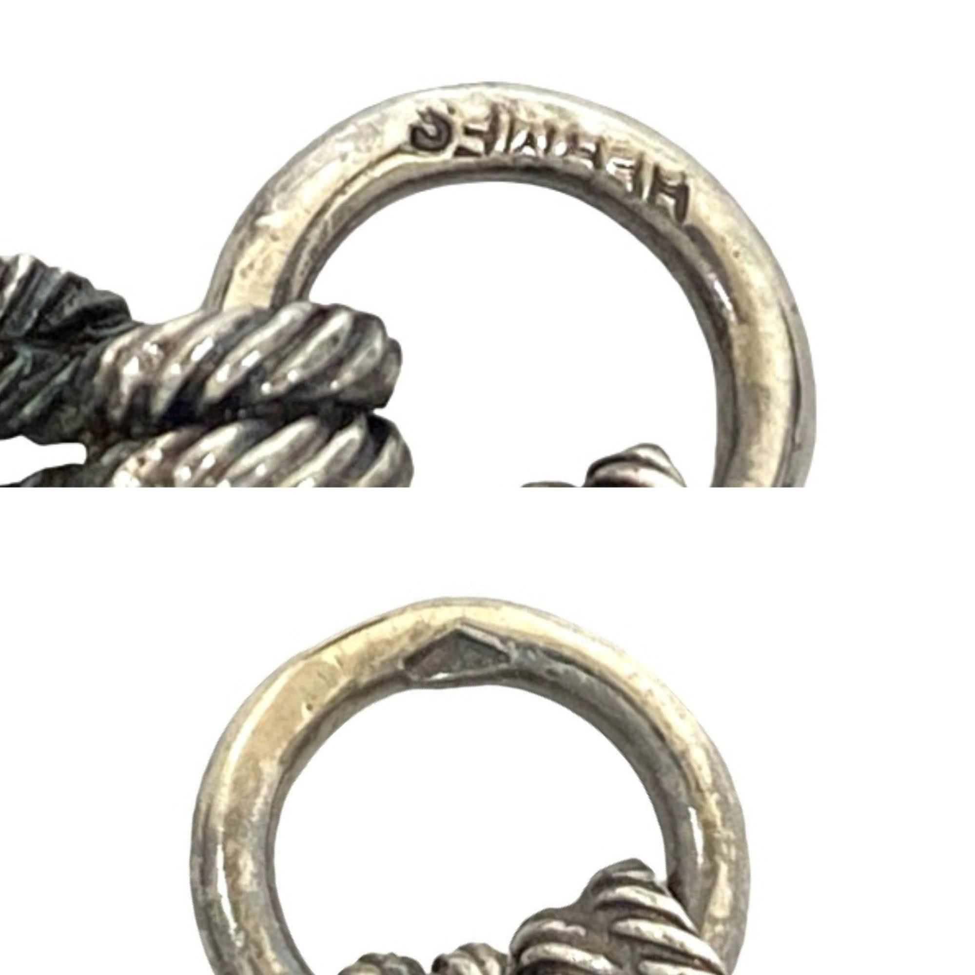 Hermes HERMES Audienne Silver 925 Chain Bracelet/Bangle for Men and Women, 482-2 Size ONE SIZE - 2 Thumbnail
