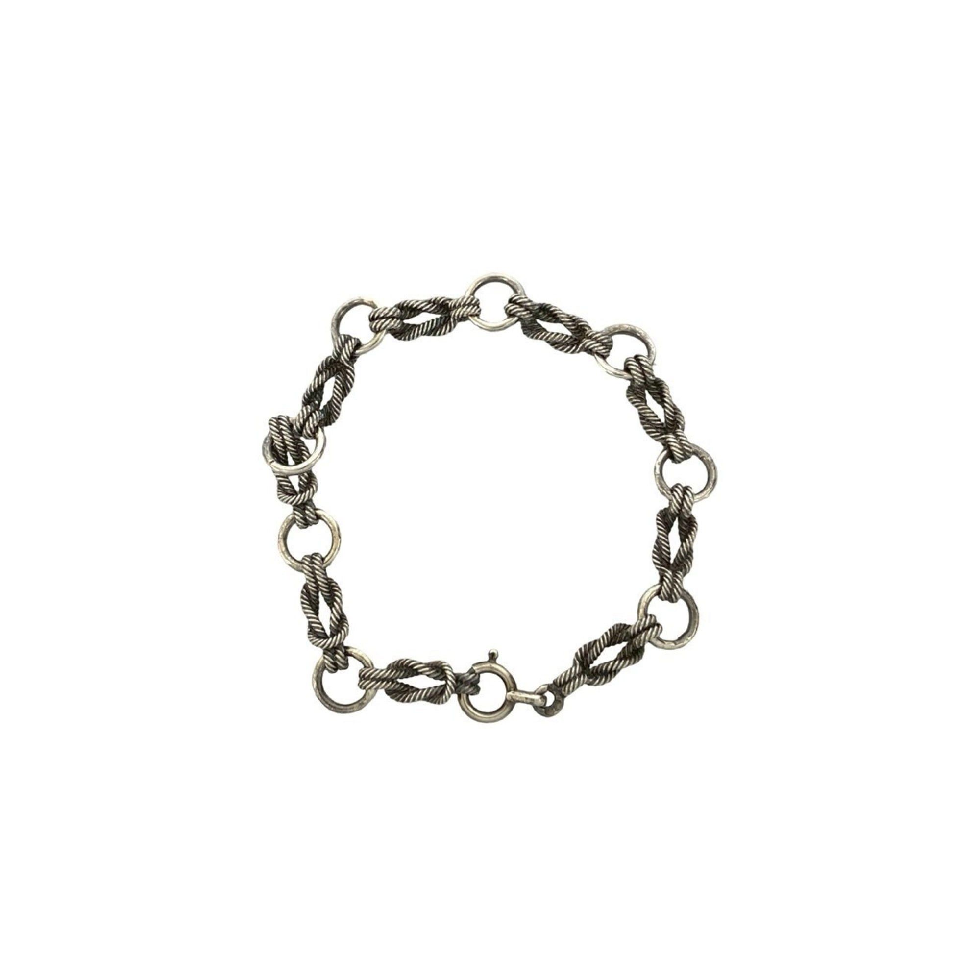 Hermes HERMES Audienne Silver 925 Chain Bracelet/Bangle for Men and Women, 482-2 Size ONE SIZE - 4 Thumbnail