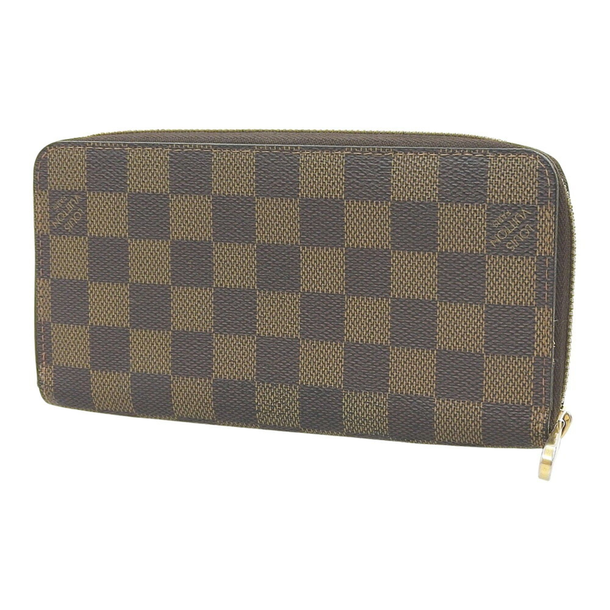 Louis Vuitton Louis Vuitton Damier Zippy Wallet N60015 Ebene Round Long Size ONE SIZE - 2 Thumbnail
