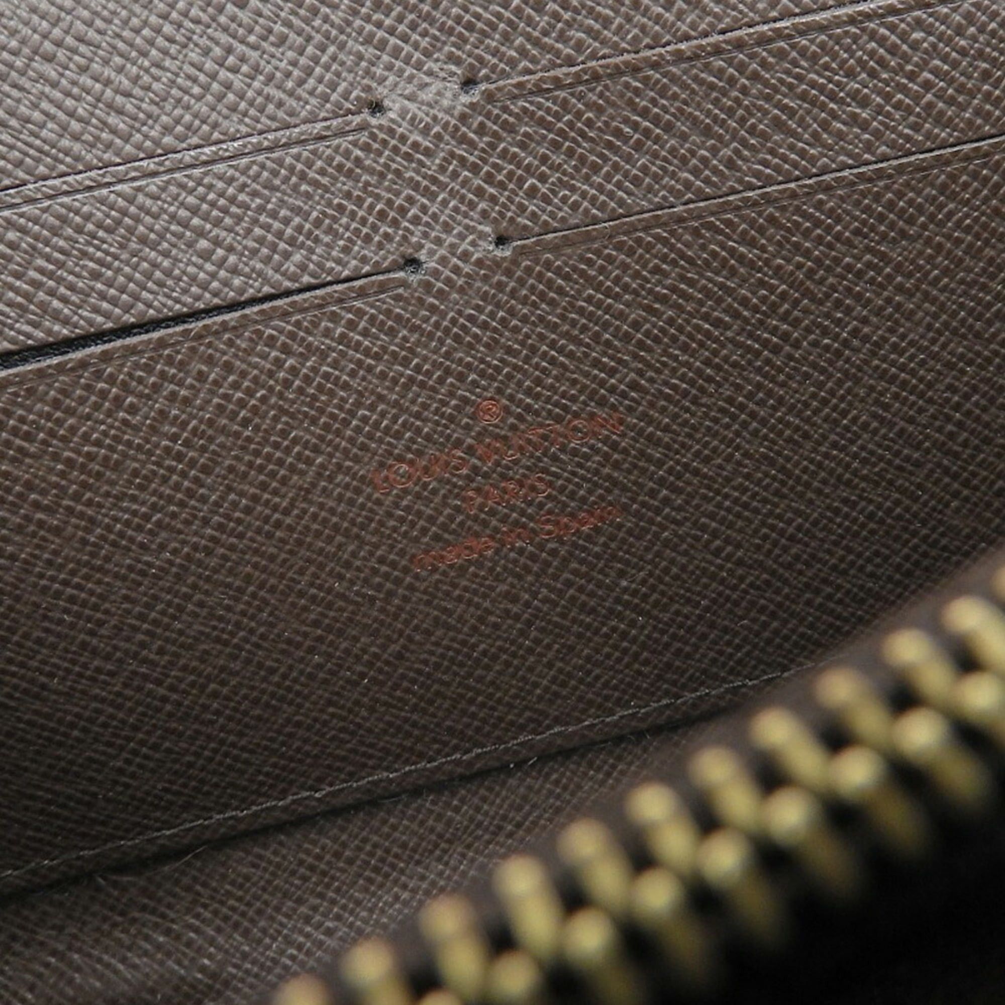 Louis Vuitton Louis Vuitton Damier Zippy Wallet N60015 Ebene Round Long Size ONE SIZE - 9 Thumbnail