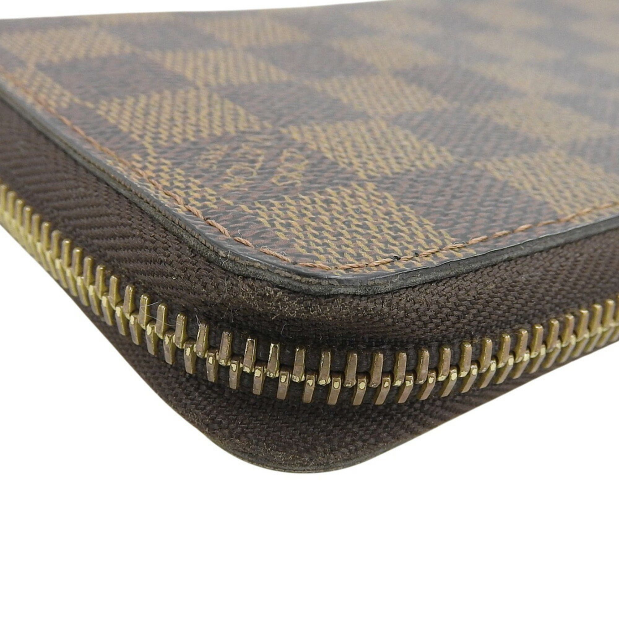Louis Vuitton Louis Vuitton Damier Zippy Wallet N60015 Ebene Round Long Size ONE SIZE - 8 Thumbnail