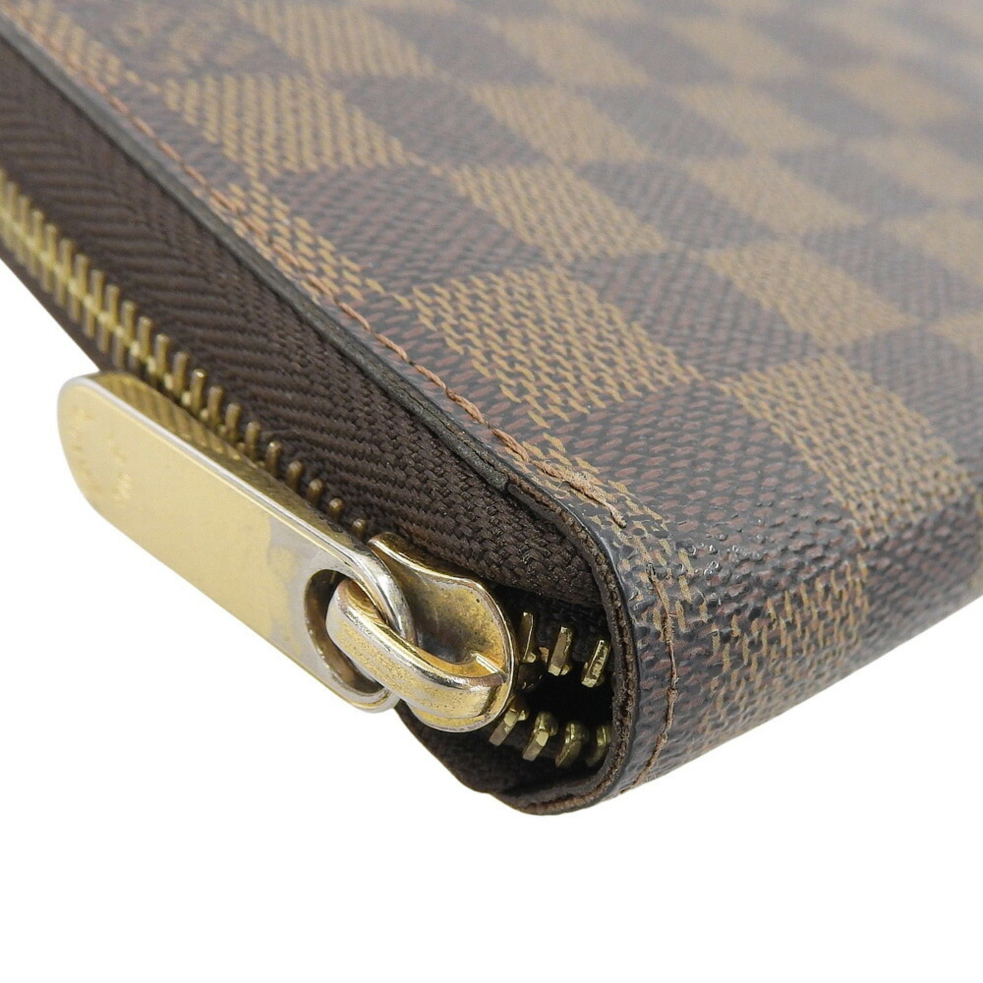 Louis Vuitton Louis Vuitton Damier Zippy Wallet N60015 Ebene Round Long Size ONE SIZE - 5 Thumbnail