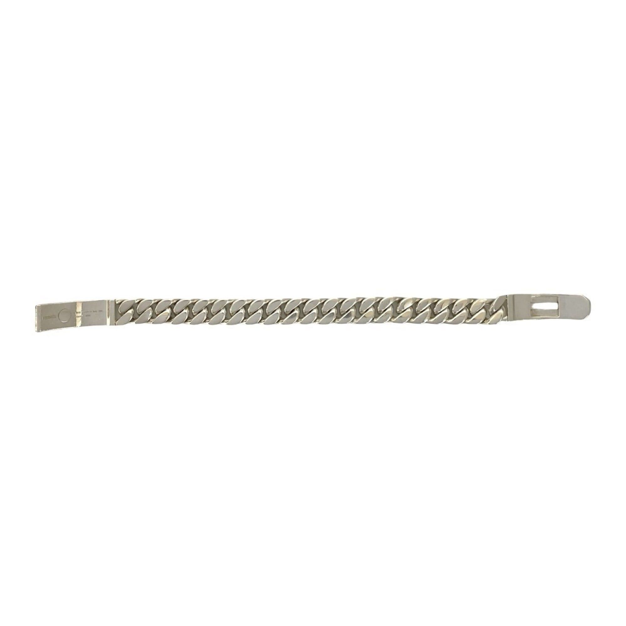 Hermes HERMES Gourmet GM Silver 925 Turnlock Bracelet/Bangle for Men and Women 36914 Size ONE SIZE - 5 Thumbnail
