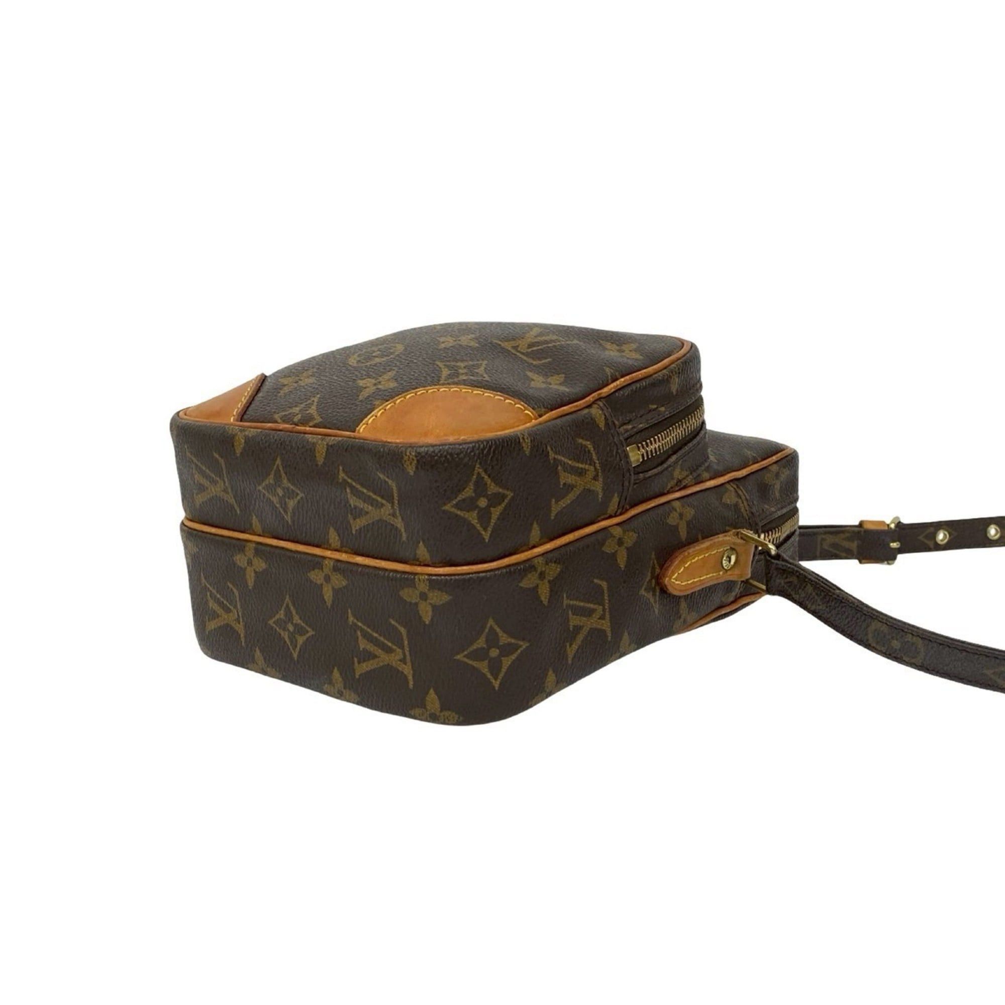 Louis Vuitton LOUIS VUITTON Amazon Monogram Leather Shoulder Bag/Pochette, Brown, 233-7 Size ONE SIZE - 8 Thumbnail