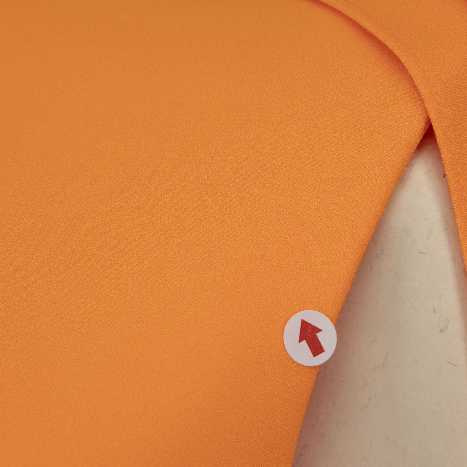 Alex Perry Orange Drape Detail Bodycon Dress Size M / US 6-8 / IT 42-44 - 4 Thumbnail