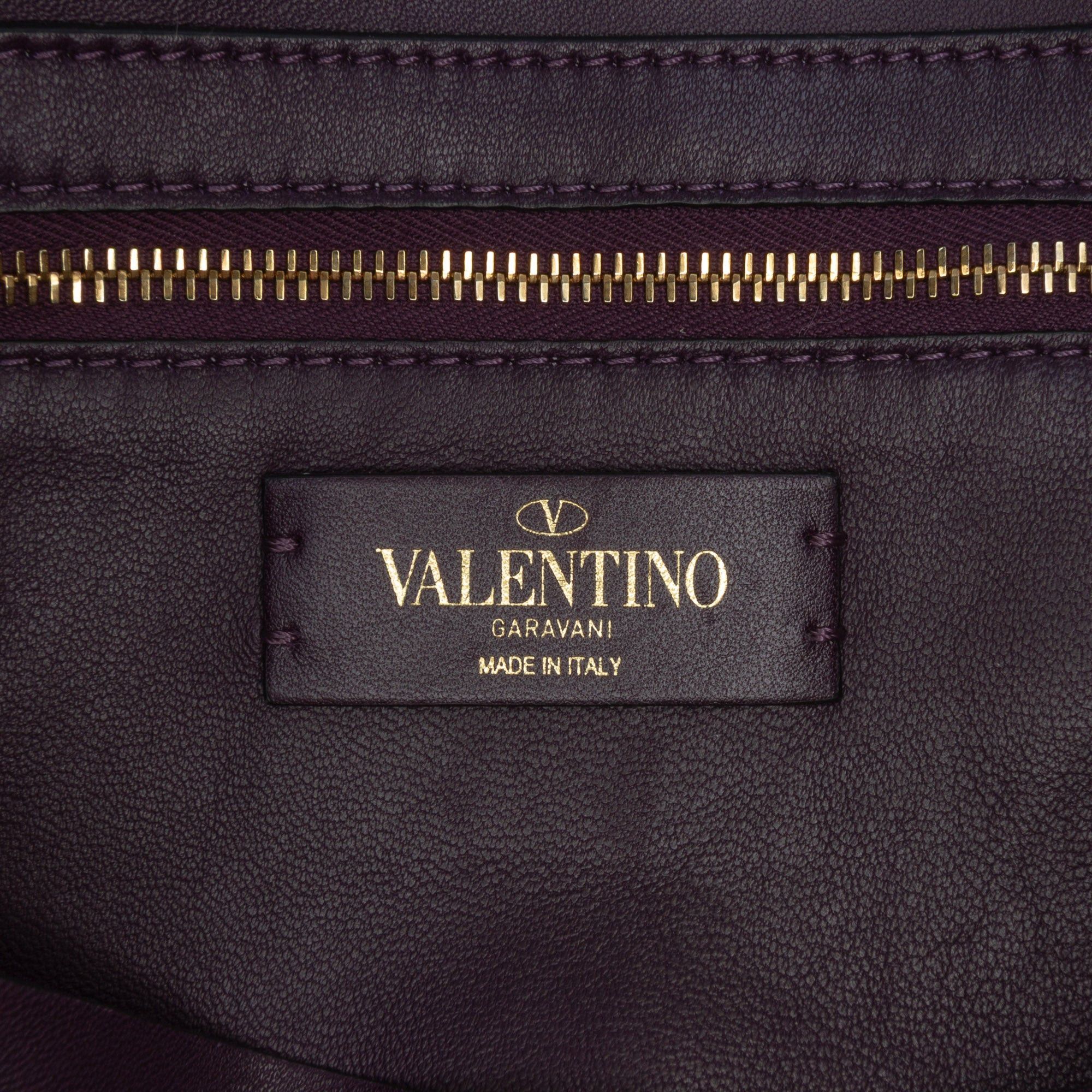 Valentino Large Knit Roman Stud Satchel Size ONE SIZE - 5 Thumbnail