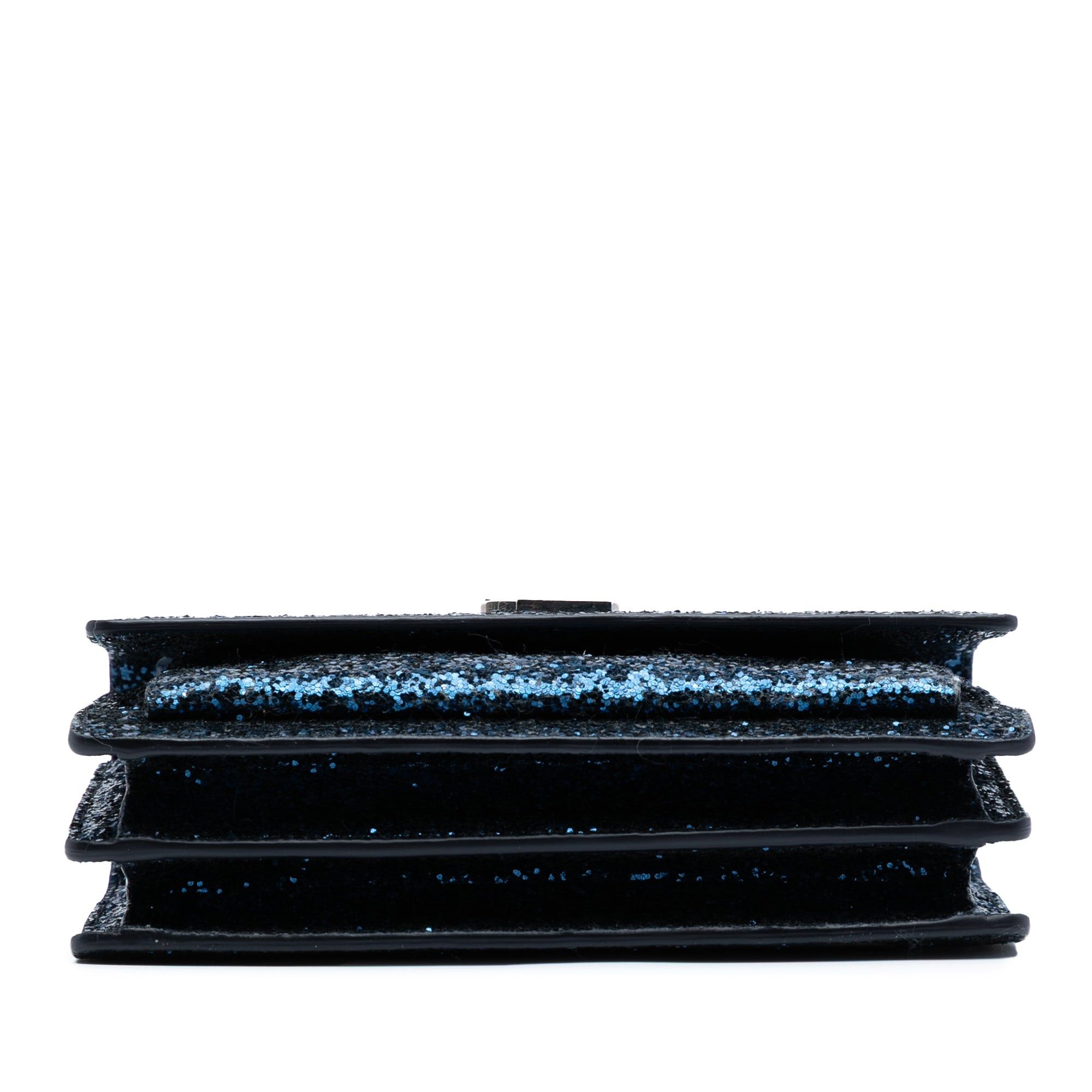 Saint Laurent Paris Small Glitter Leather Monogram Sunset Crossbody Size ONE SIZE - 3 Thumbnail