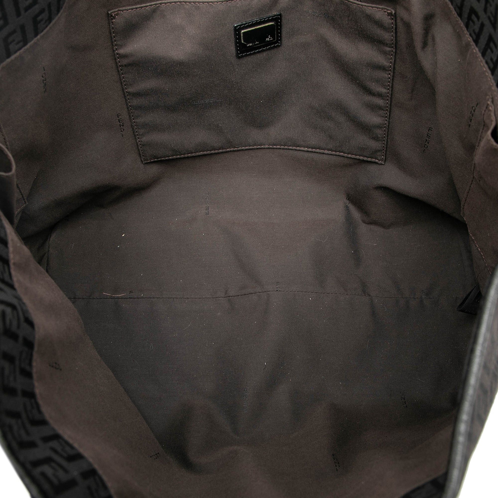 Fendi Large Zucchino Canvas Tote Size ONE SIZE - 4 Thumbnail