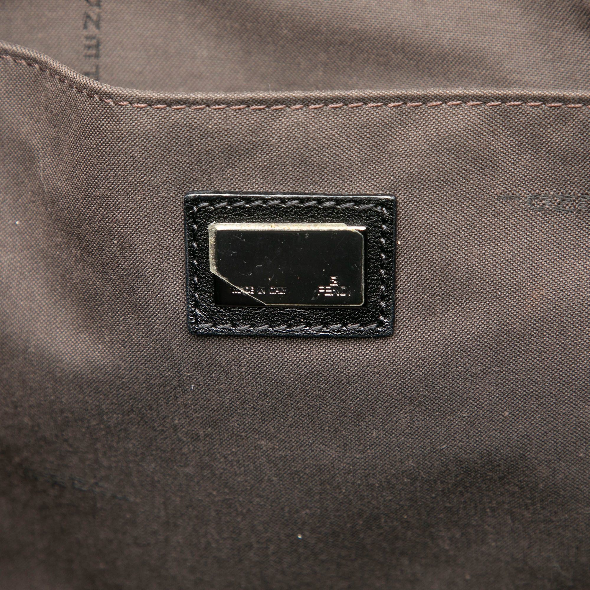Fendi Large Zucchino Canvas Tote Size ONE SIZE - 5 Thumbnail