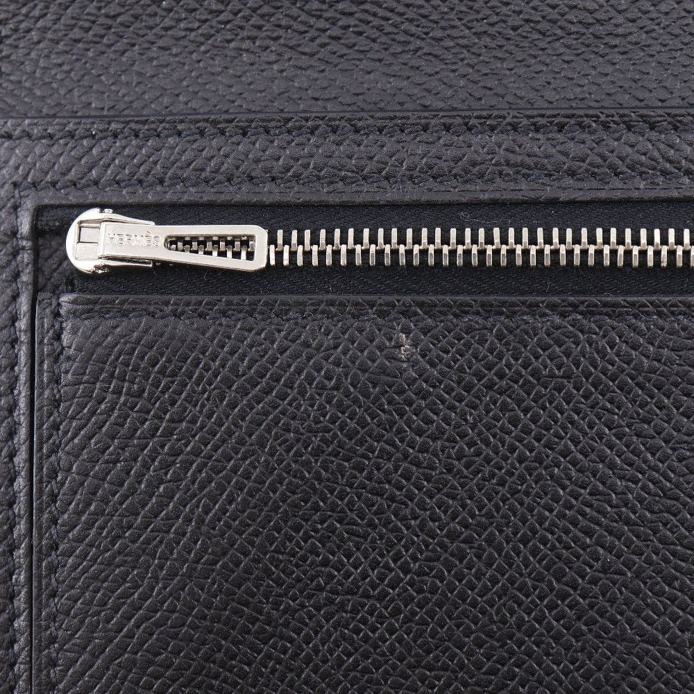 Hermes Hermes Hermès BEARN SOUFFLET Veau Epsom Long Wallet Leather Long Wallet Stamp X (2016) DUTY FREE for USA Size ONE SIZE - 11 Thumbnail
